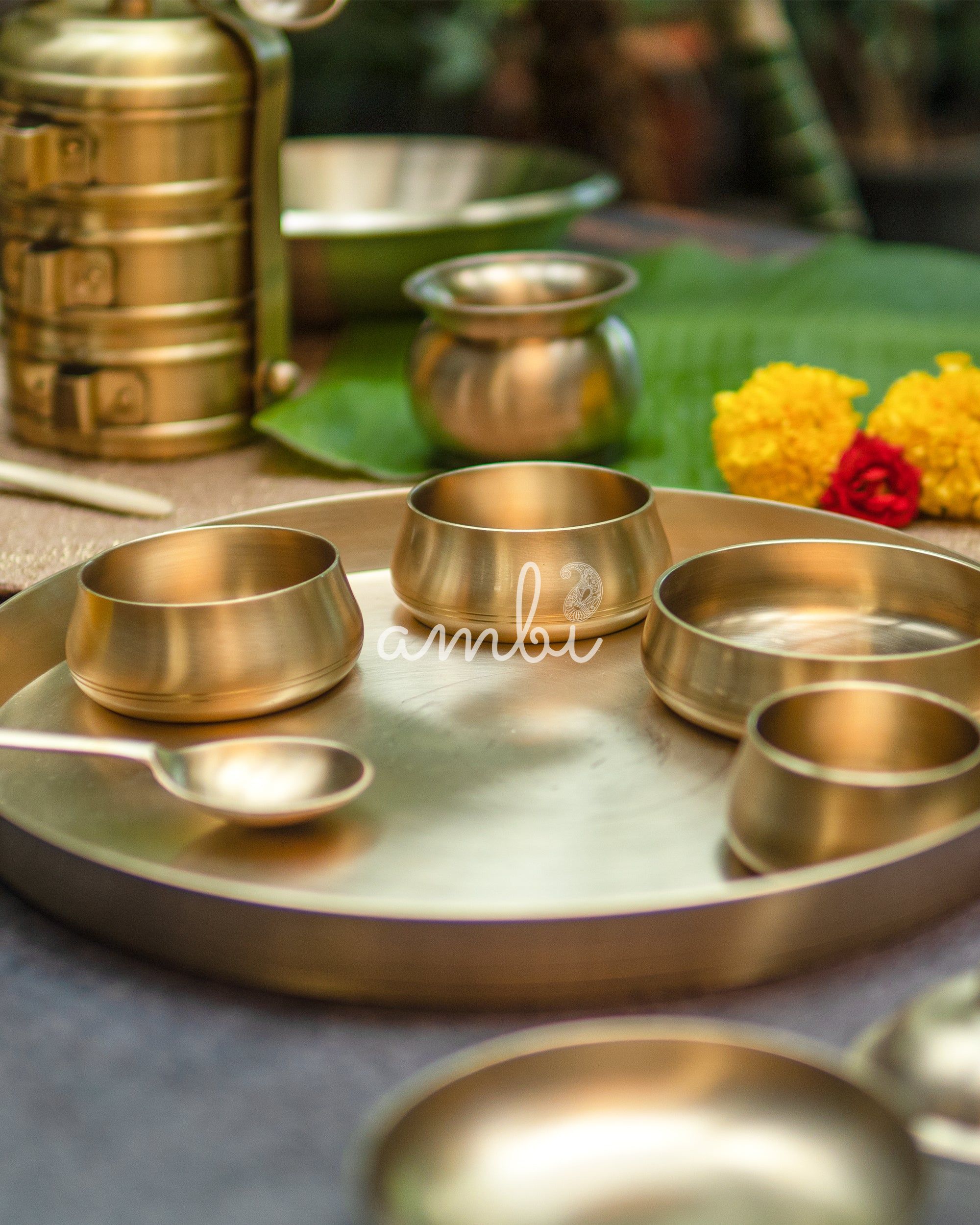 Free Consultation on Your Customised Brass / Kansa Thali / Dinnerware
