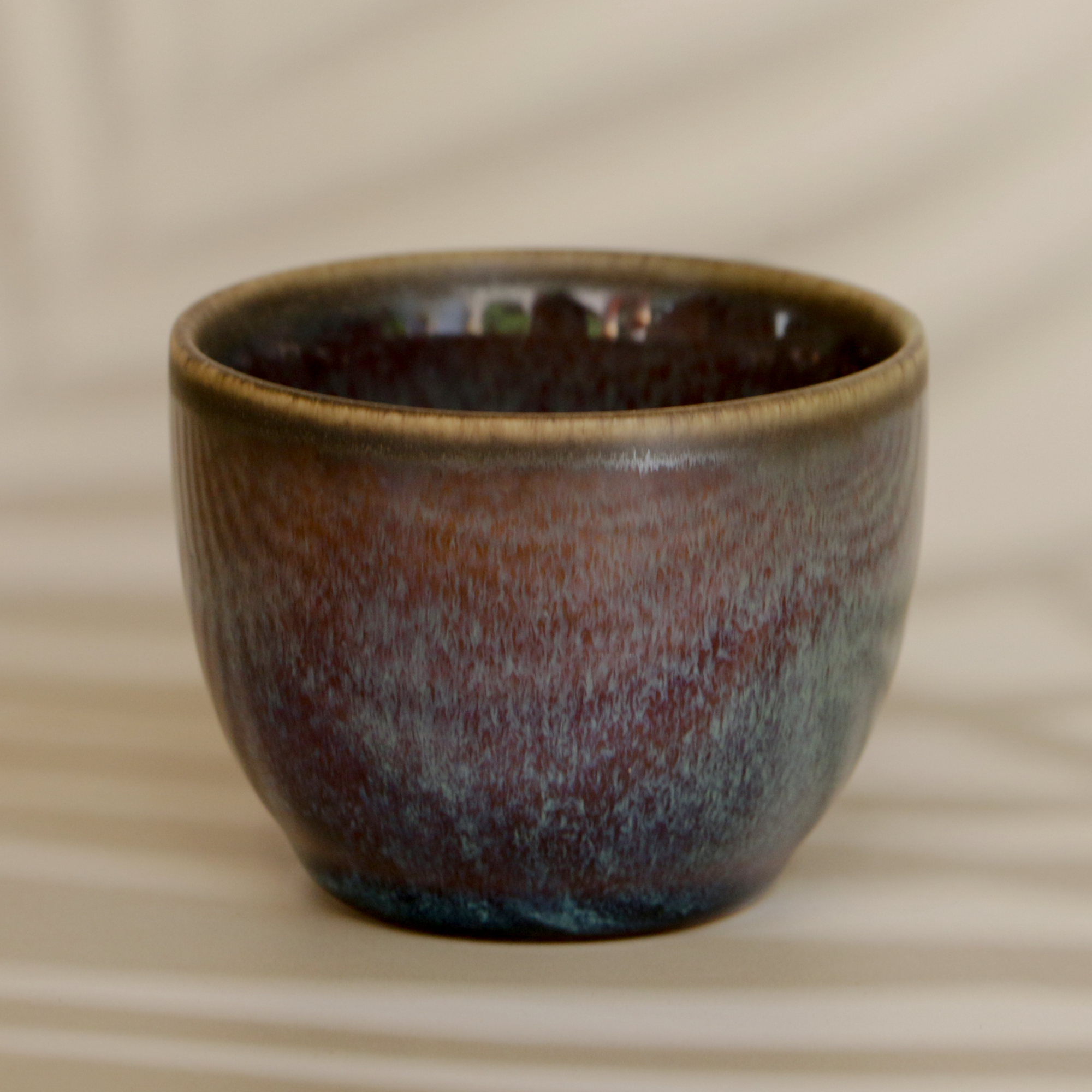 Ambi Handmade Artisanal Navy Blue Coffee Mug Set of 2