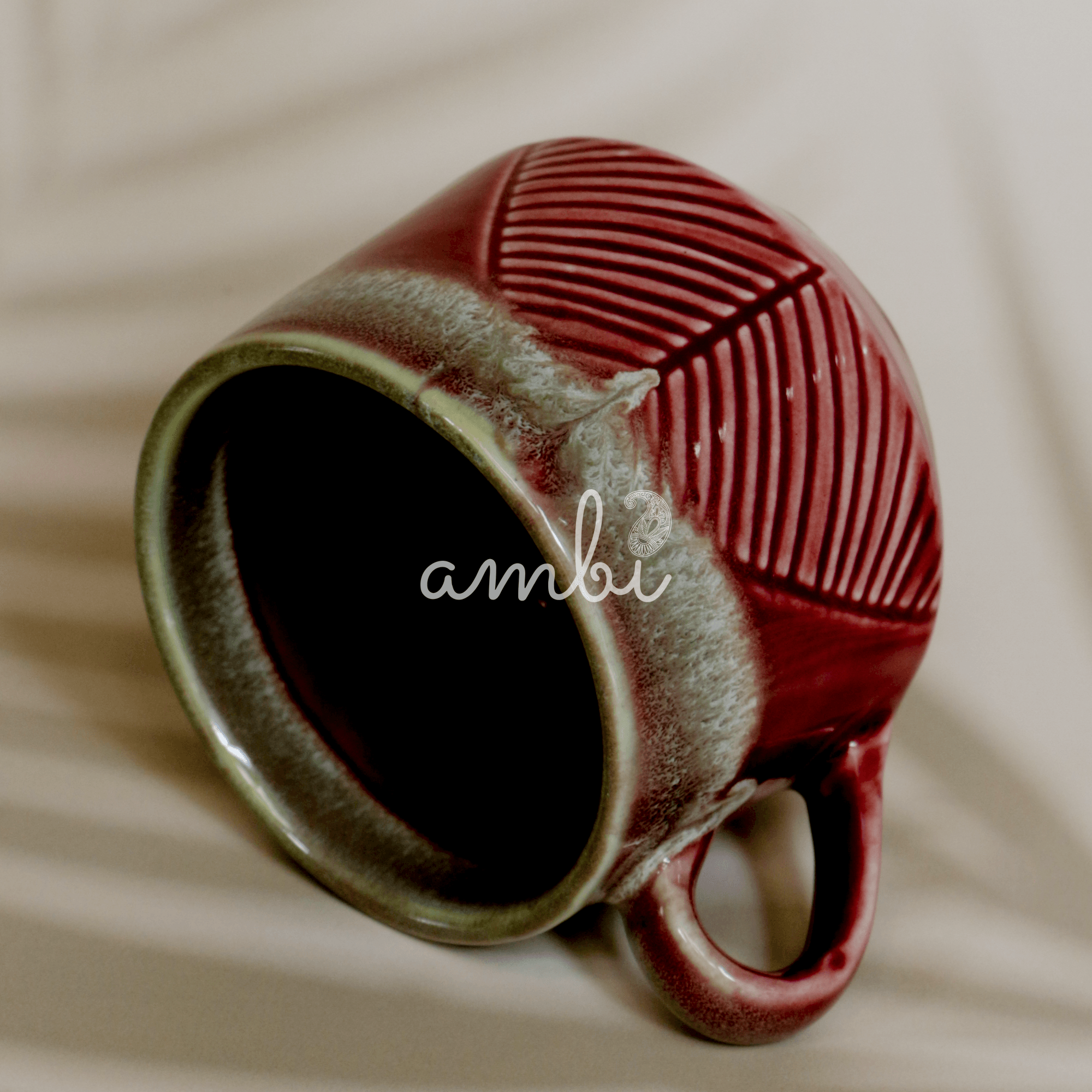 Ambi Handmade Pottery Coffee Mug Large 350 ml