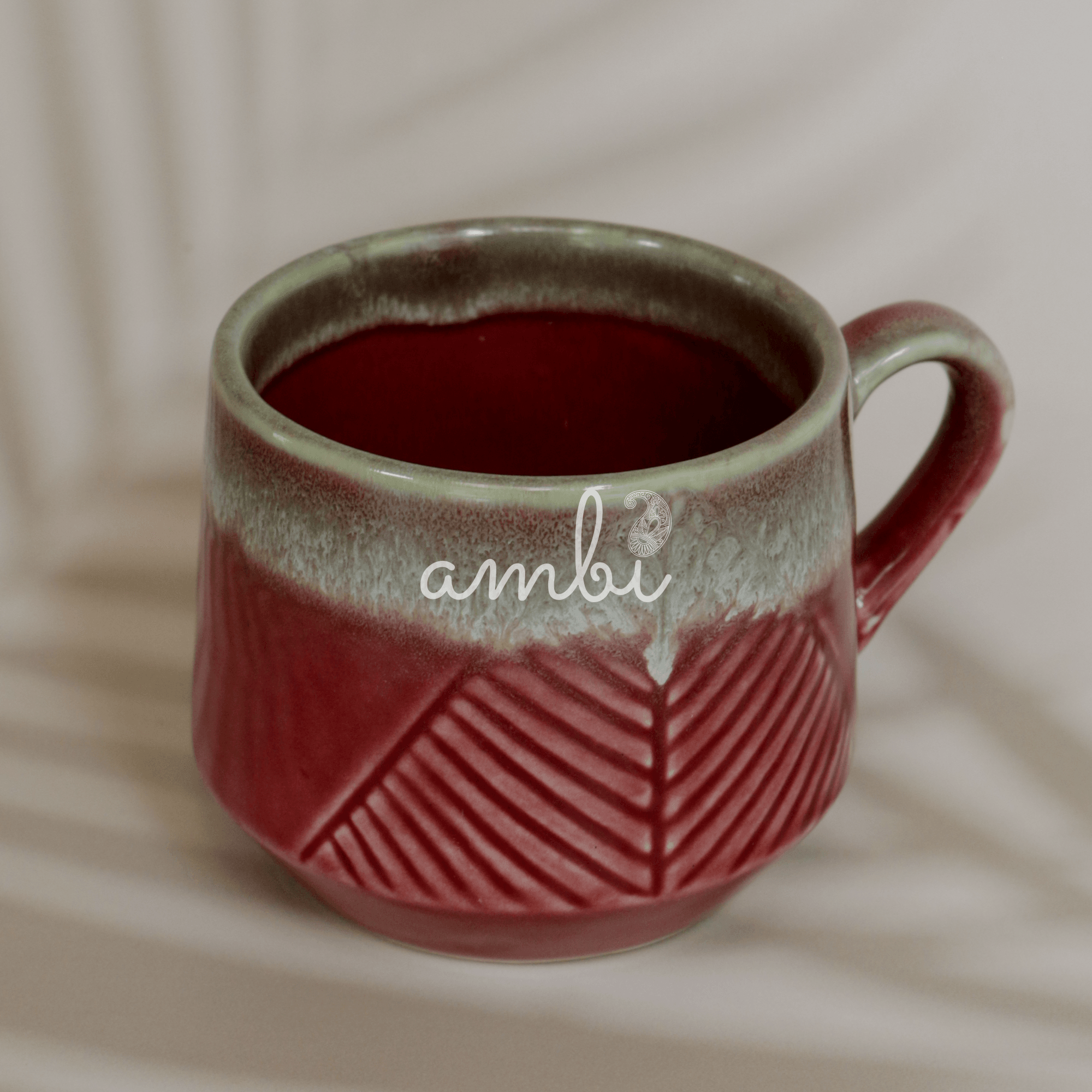 Ambi Handmade Pottery Coffee Mug Large 350 ml
