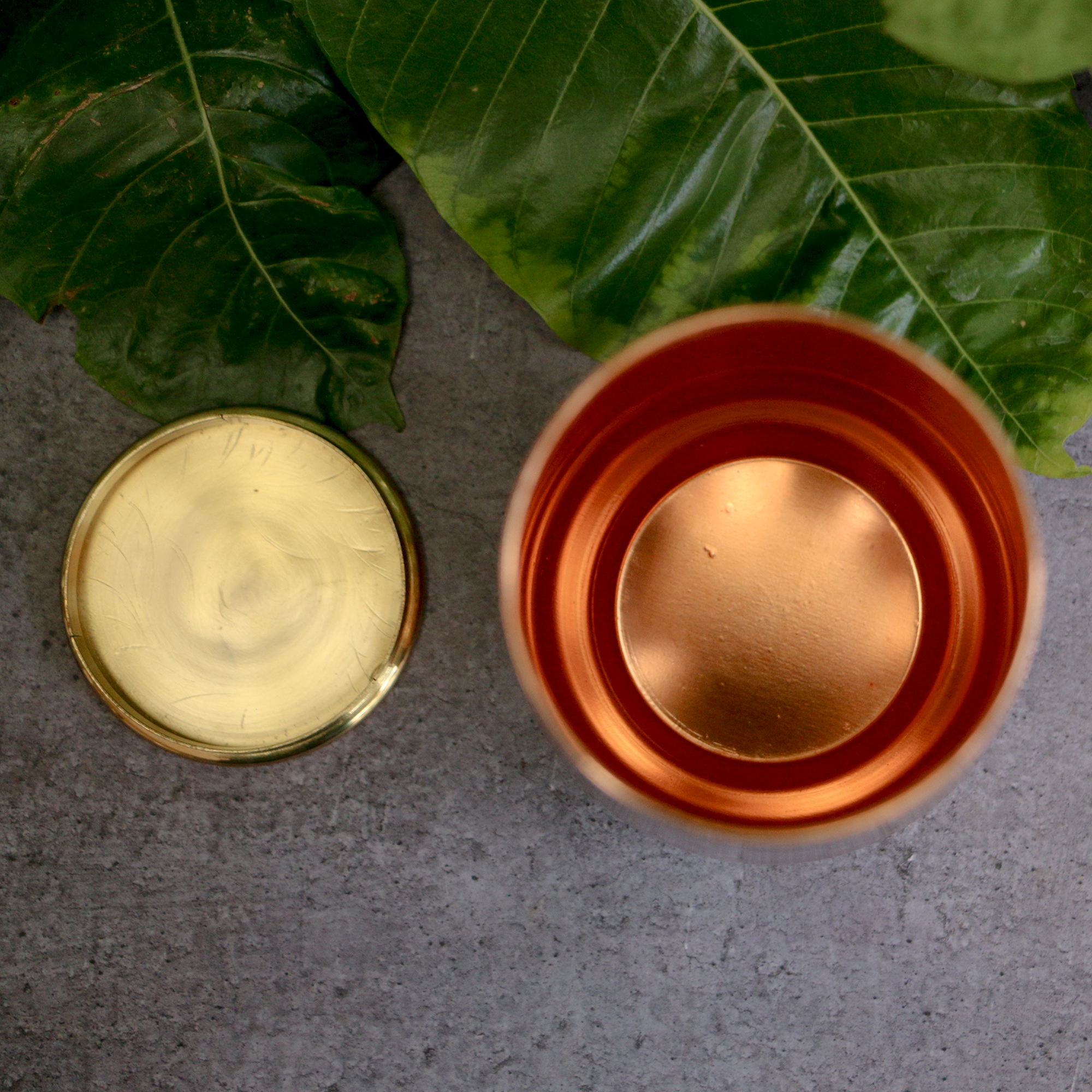 Ambi Pure Copper Engraved Jug 950 ml