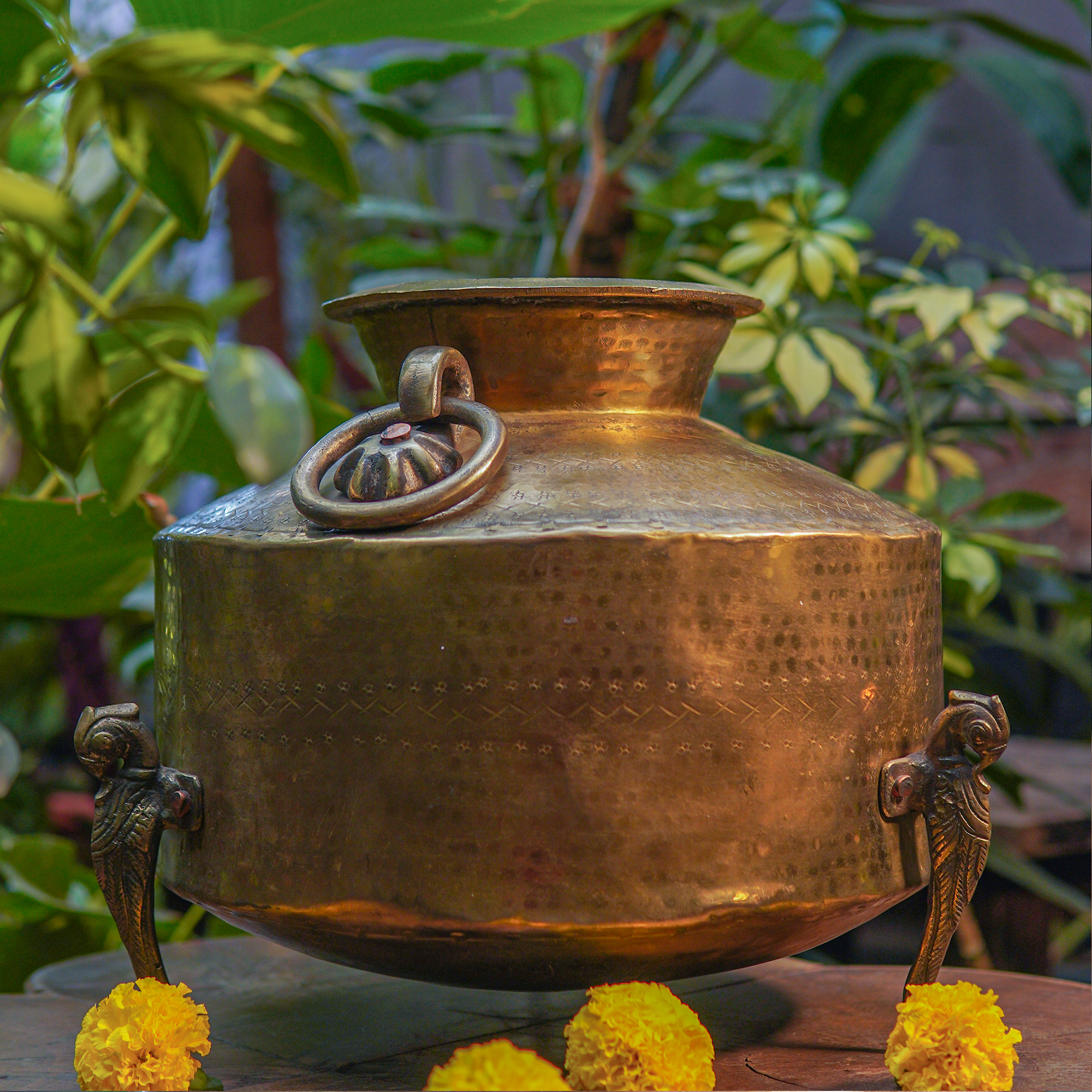 Hand Crafted Vintage Decorative Brass Water Pot