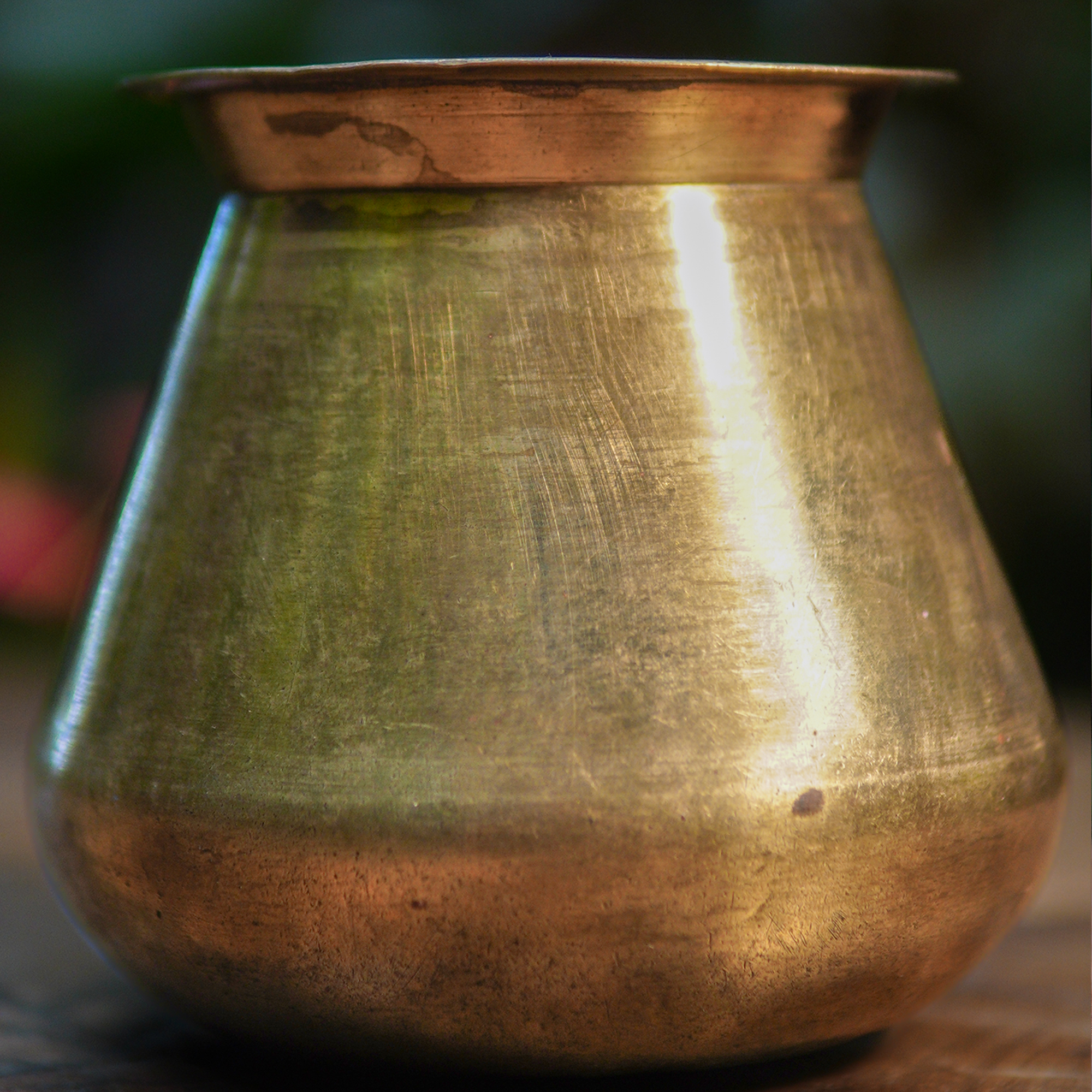 Handcrafted Vintage Brass Lota