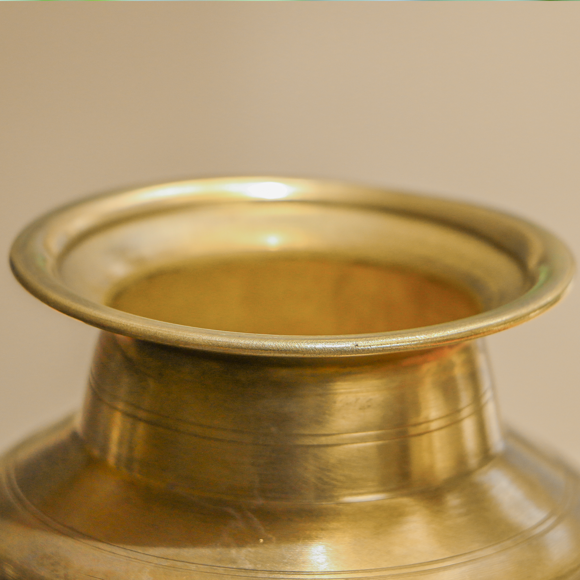 Ambi Vintage Brass Lota on Legs - A Masterpiece for your Mantle