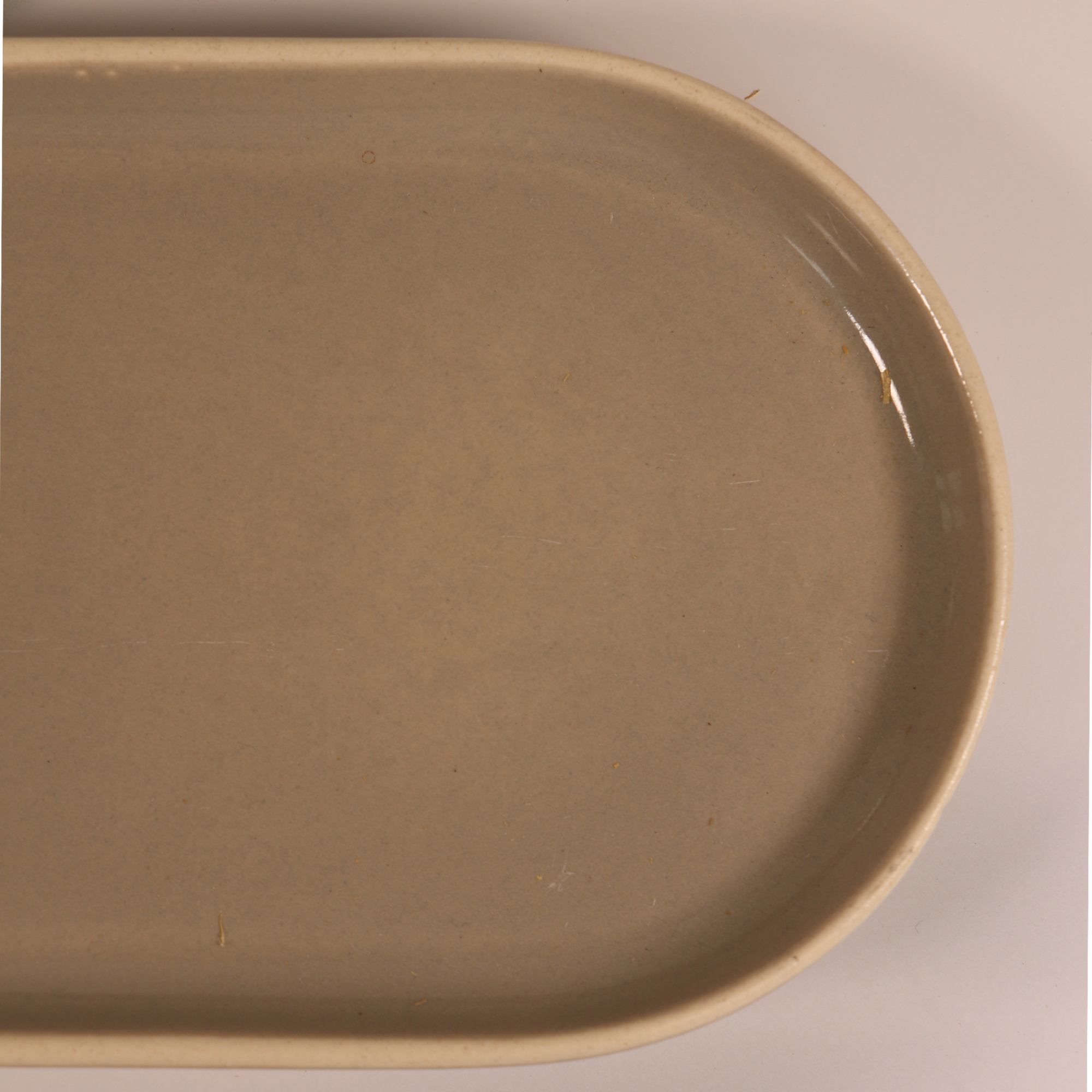 Ambi Stoneware Beige Sushi Platter 12 inch