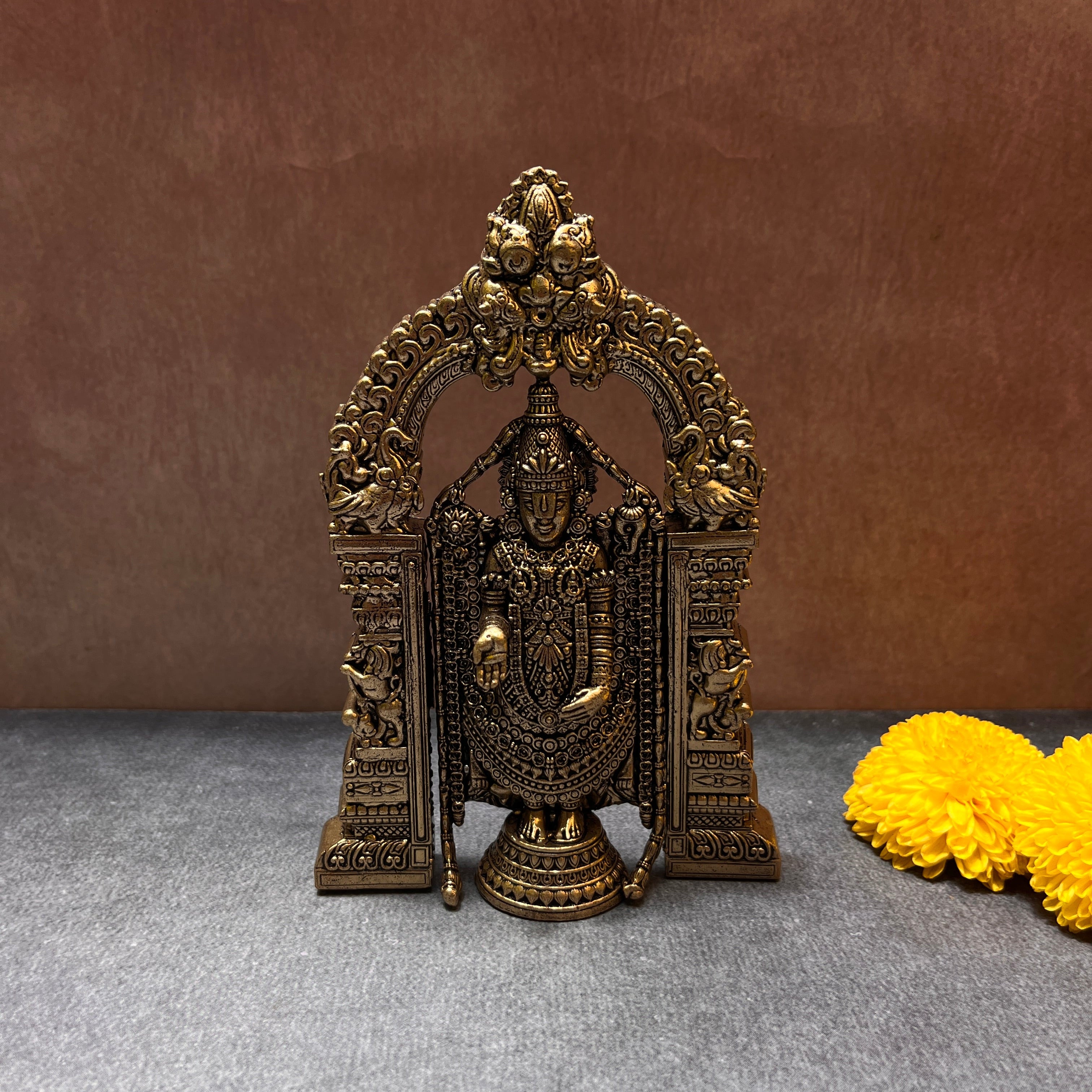 Ambi Pure Brass Venkateshwara Swamy Statue | Tirupati Balaji Idol |