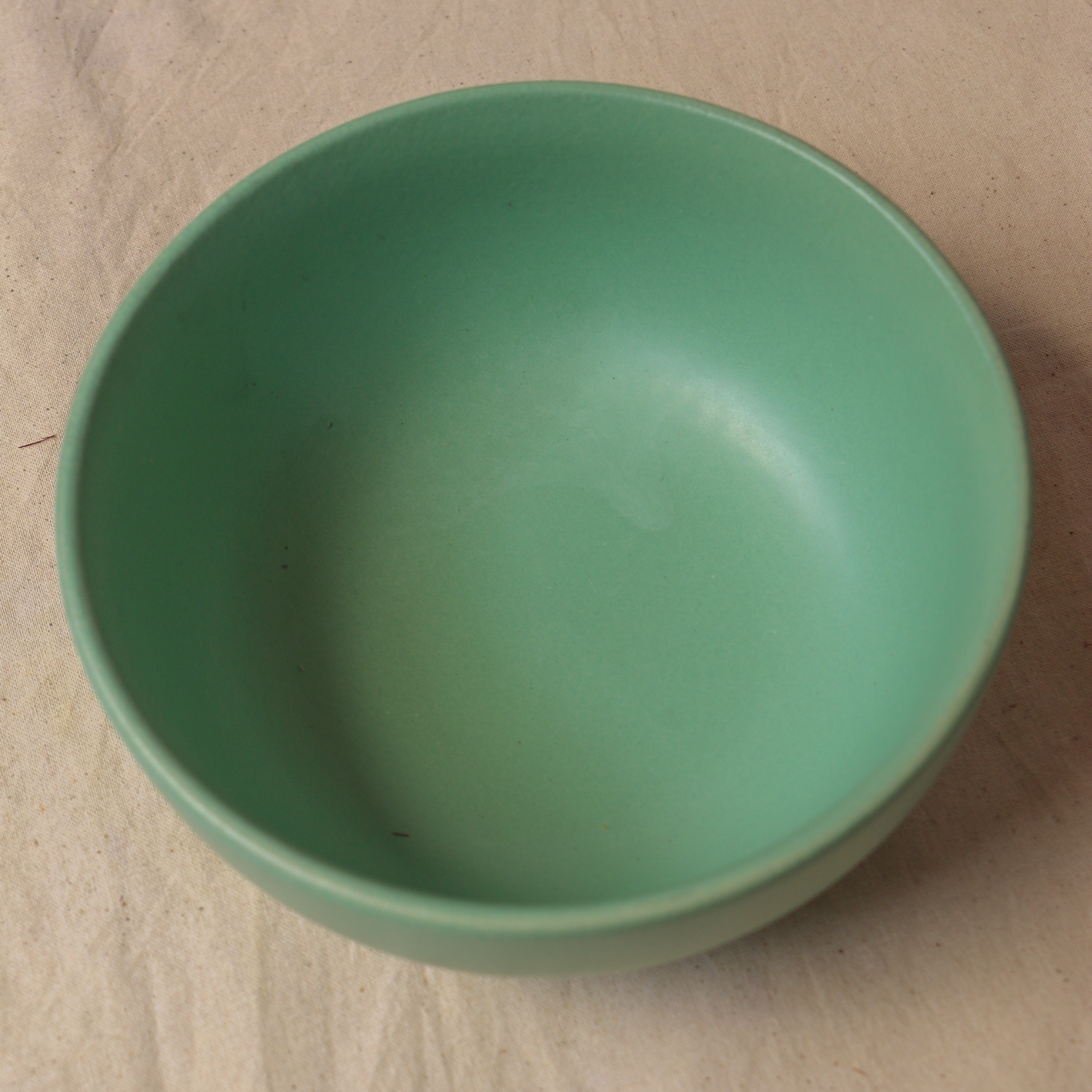 Ambi Stoneware handmade Green Salad Bowl 6 inch