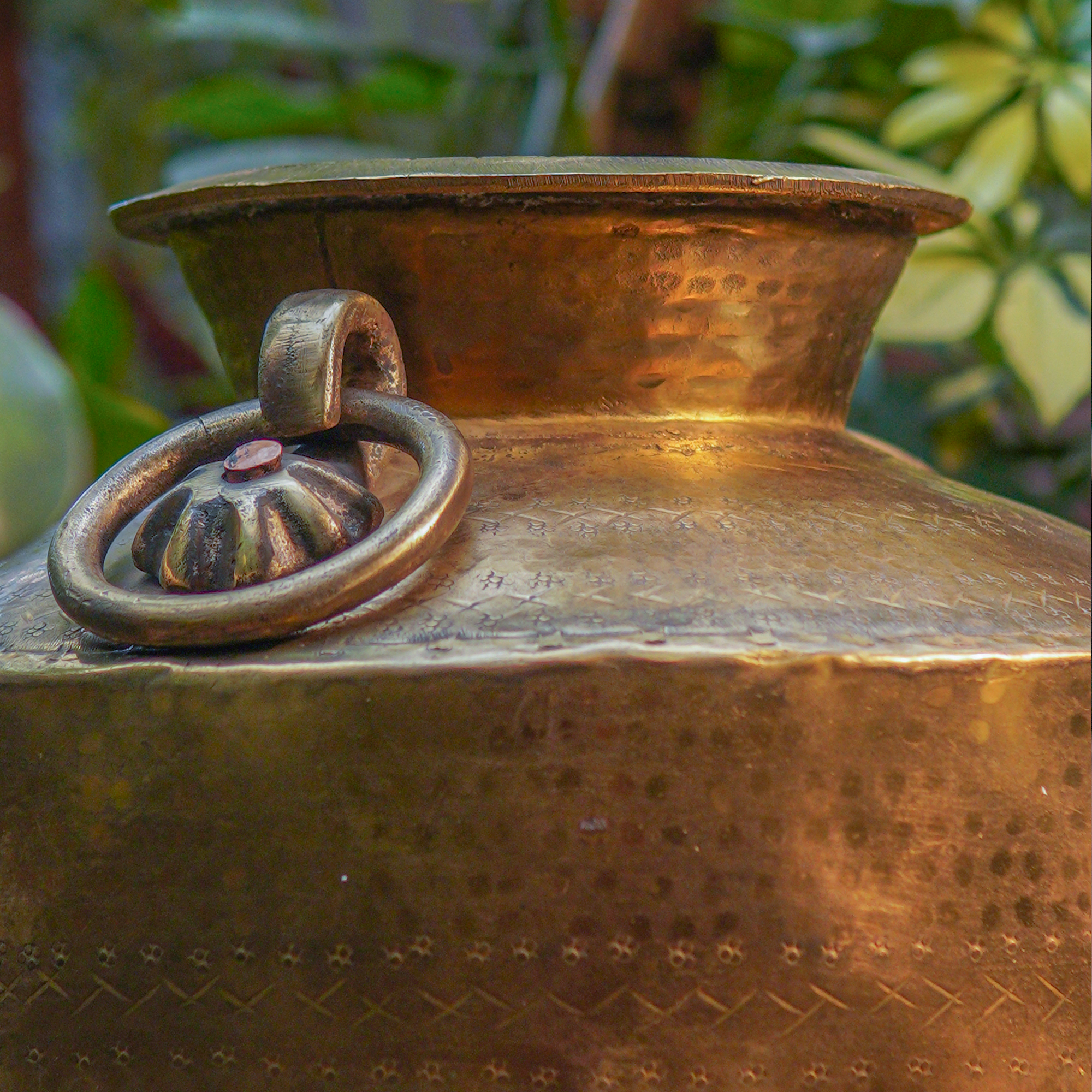 Hand Crafted Vintage Decorative Brass Water Pot