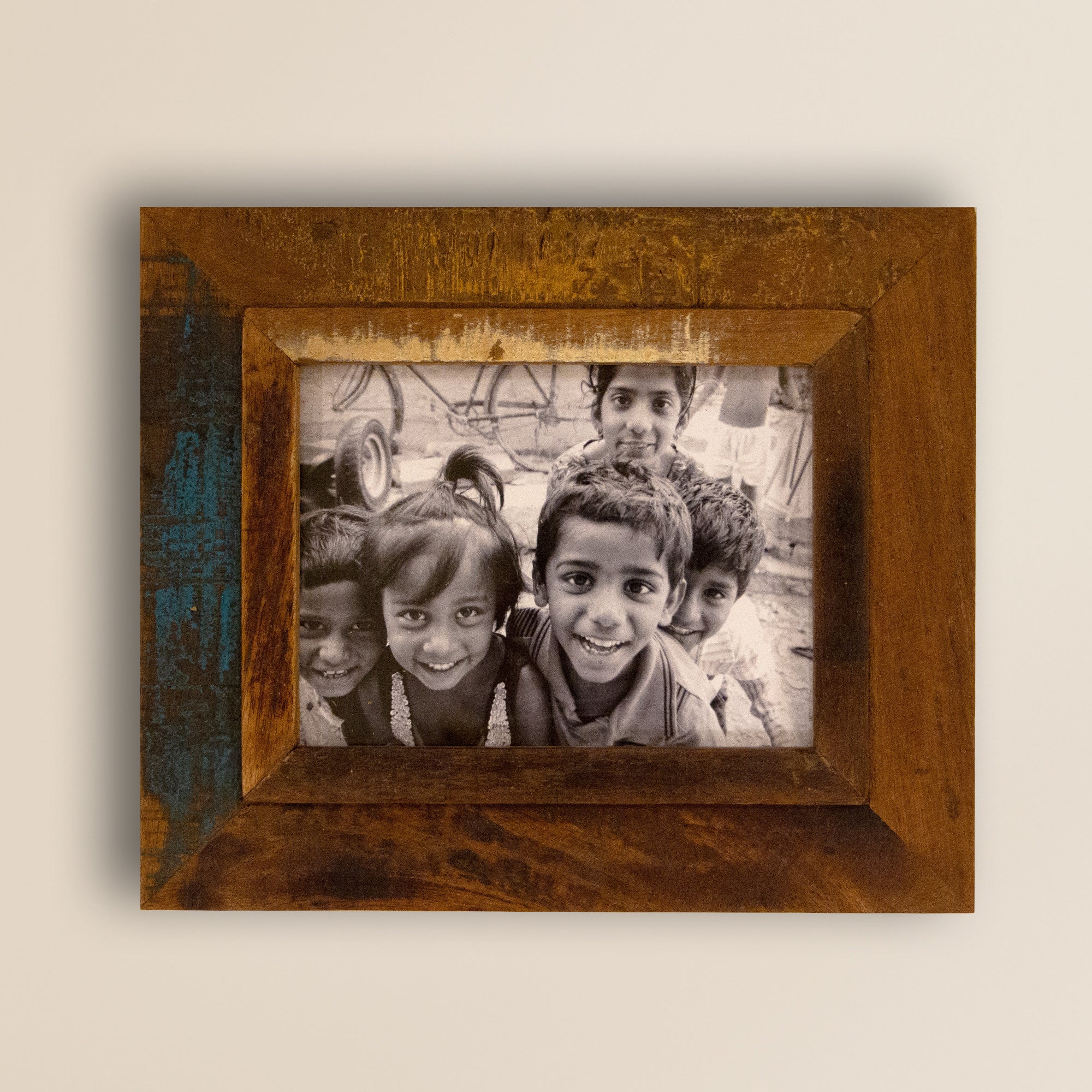 Vintage Wooden Photo Frame  - 10.5 X 12.5 Inches