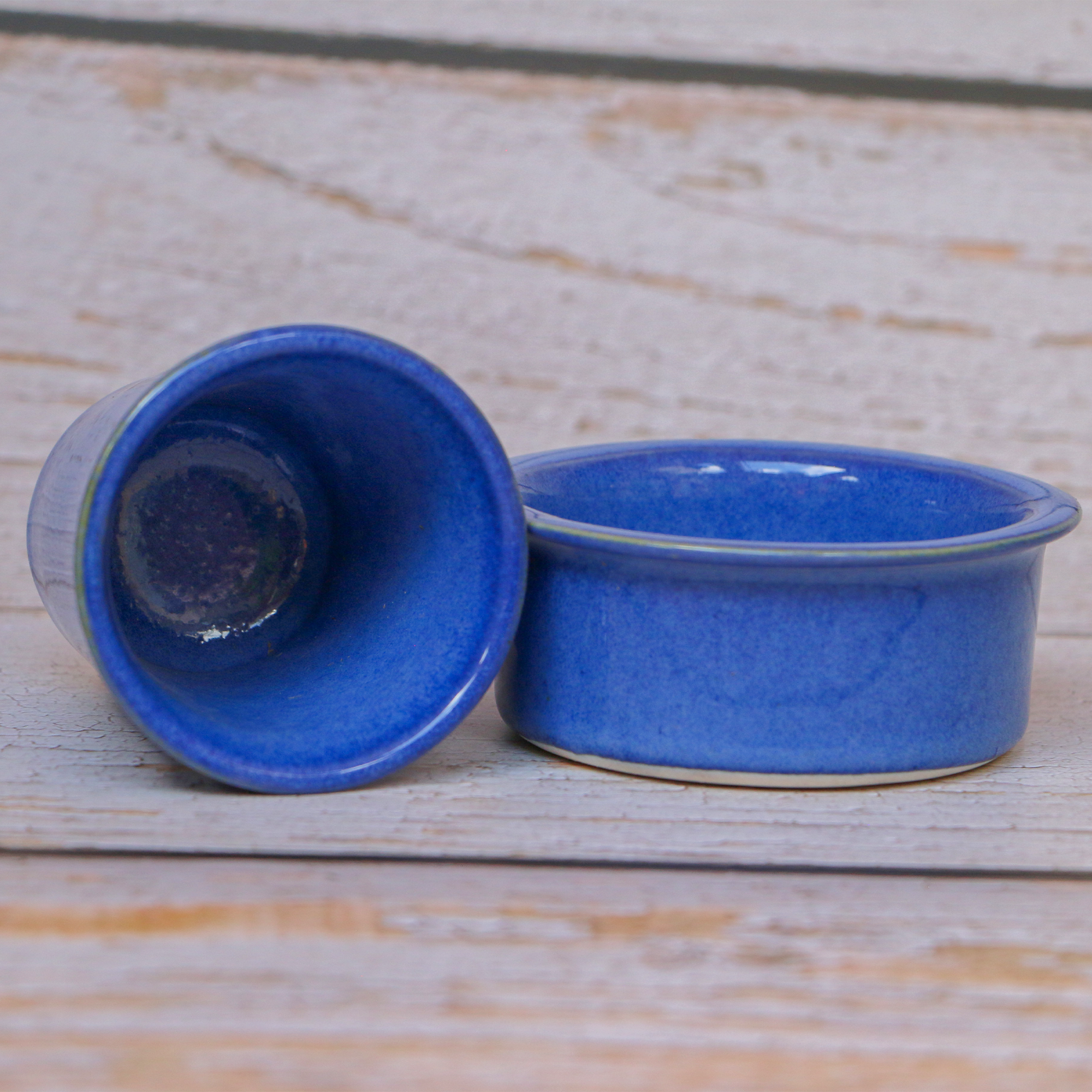 Sea Blue Coffee Filter Cups Set