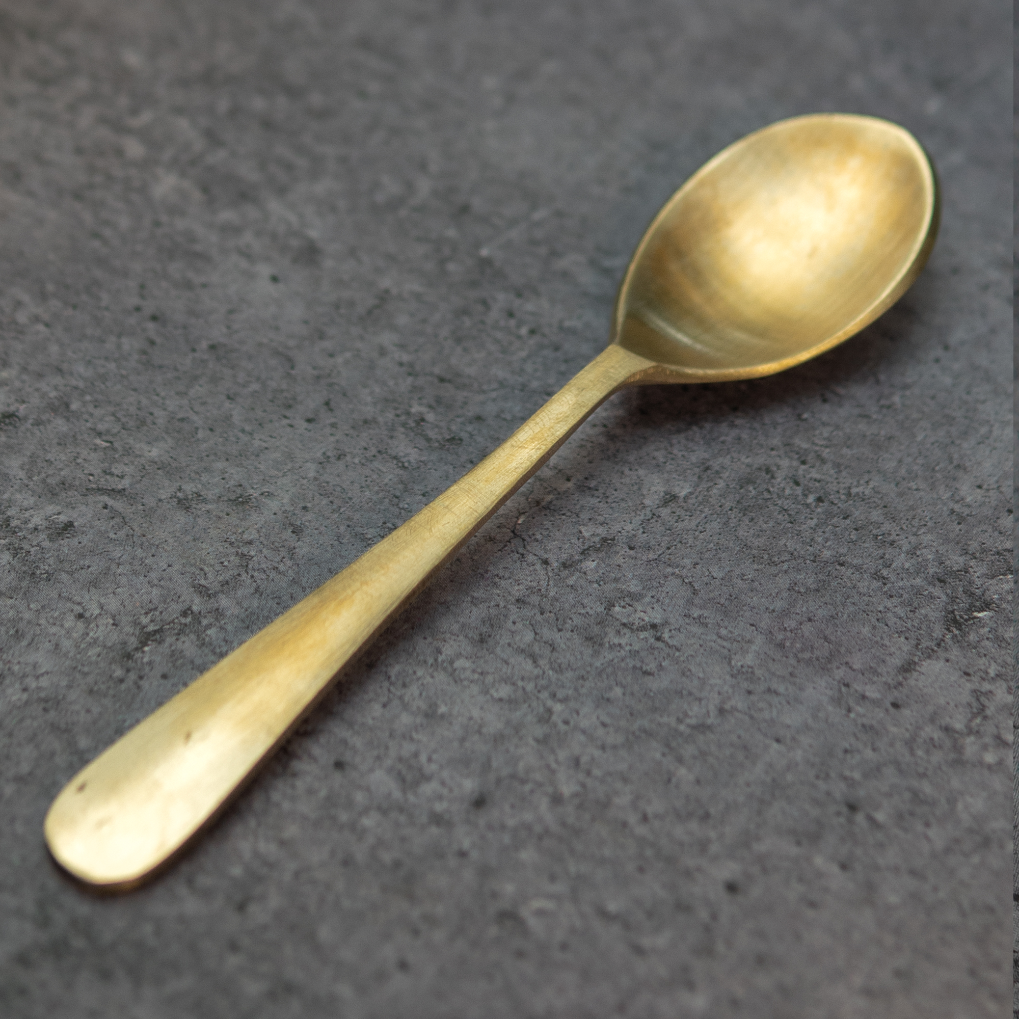 Pure 100 % Kansa Spoon - good for health ! 17cm 55g