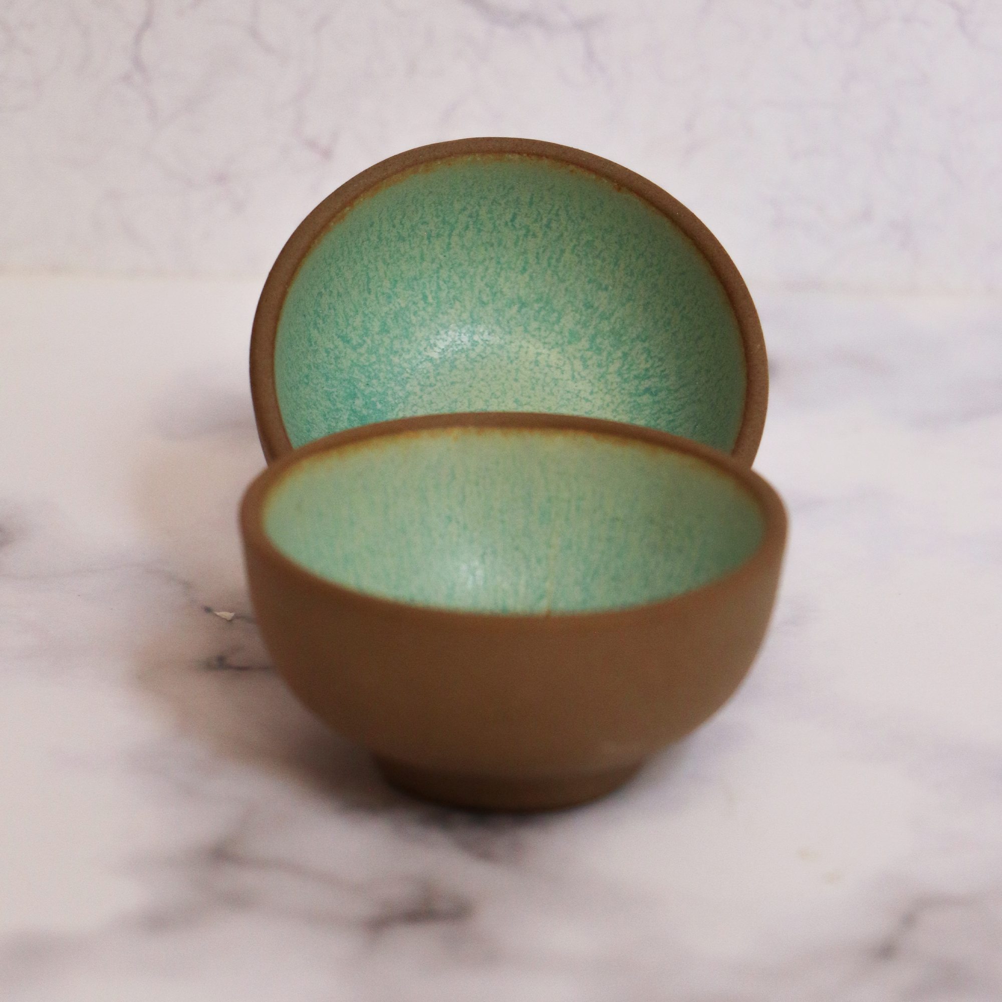 Ambi Stoneware Teal Chutney Bowl Small Set of 4