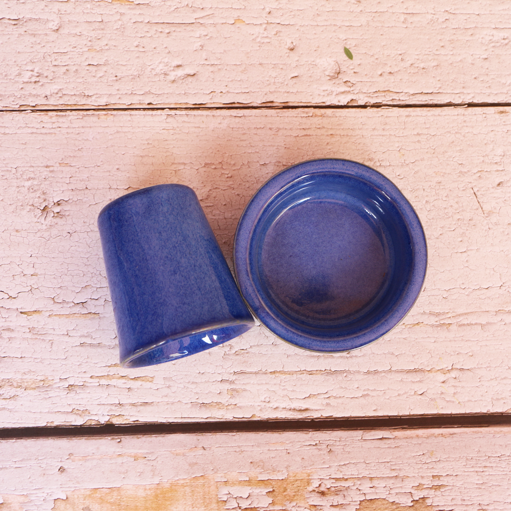 Sea Blue Coffee Filter Cups Set