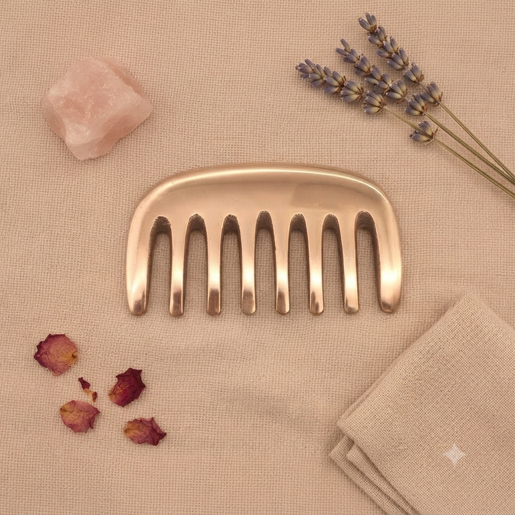 Ambi Pure Kansa Massage Tool for Hair & face