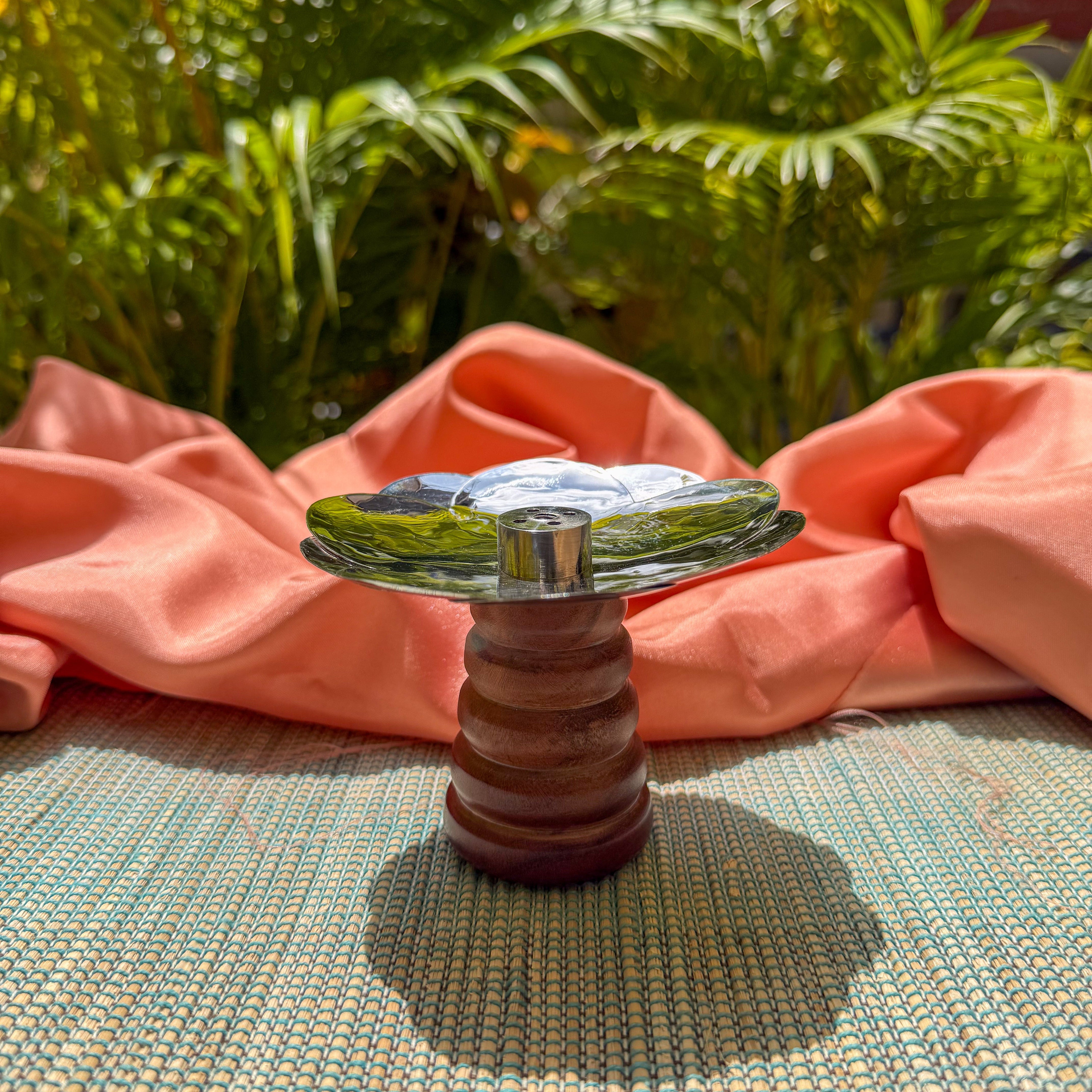 Ambi Wooden Agarbatti & Dhoop Holder | Incense Stick  Holder with Ash Catcher