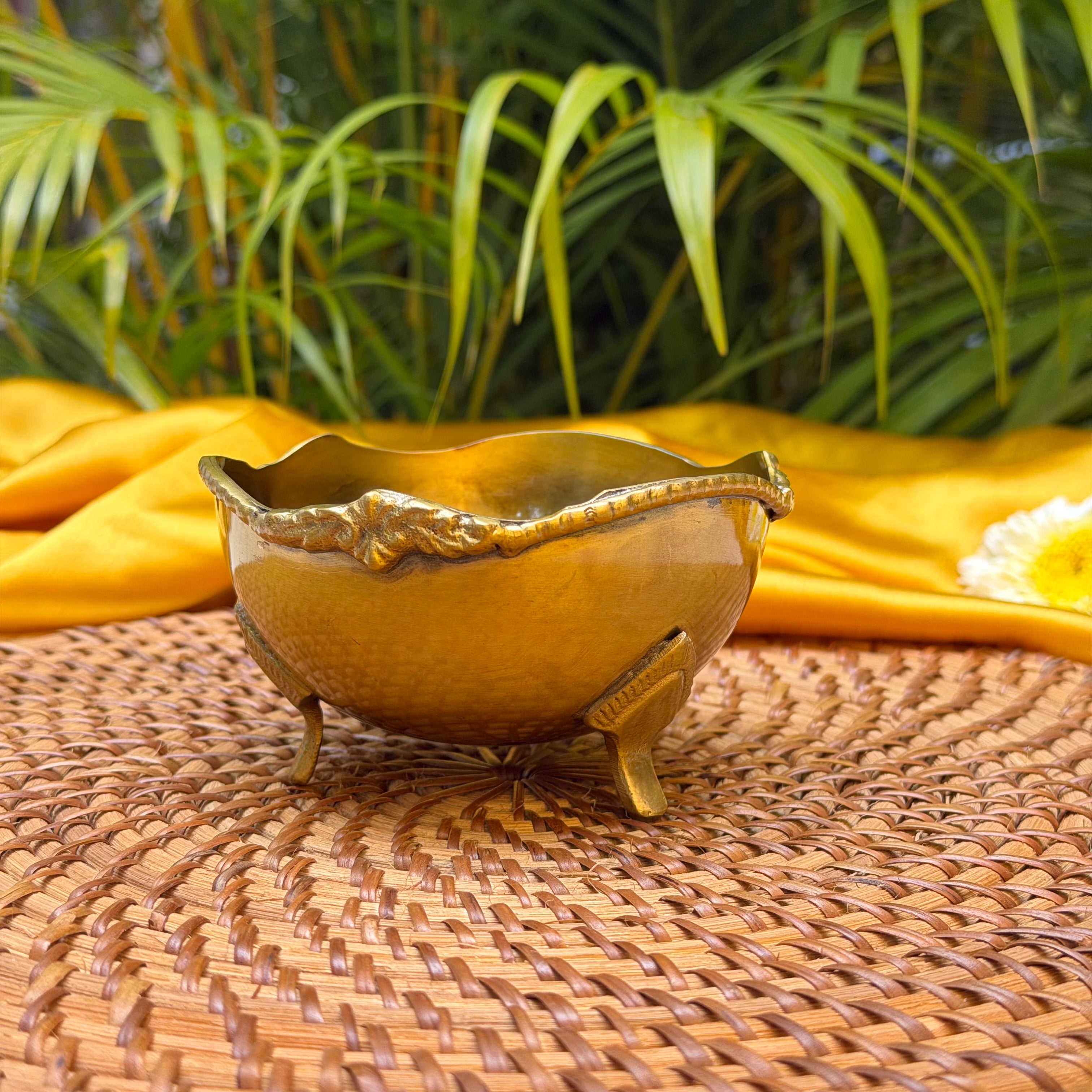 Ambi Pure Brass  Heritage Nut Bowl - Luxury Edit