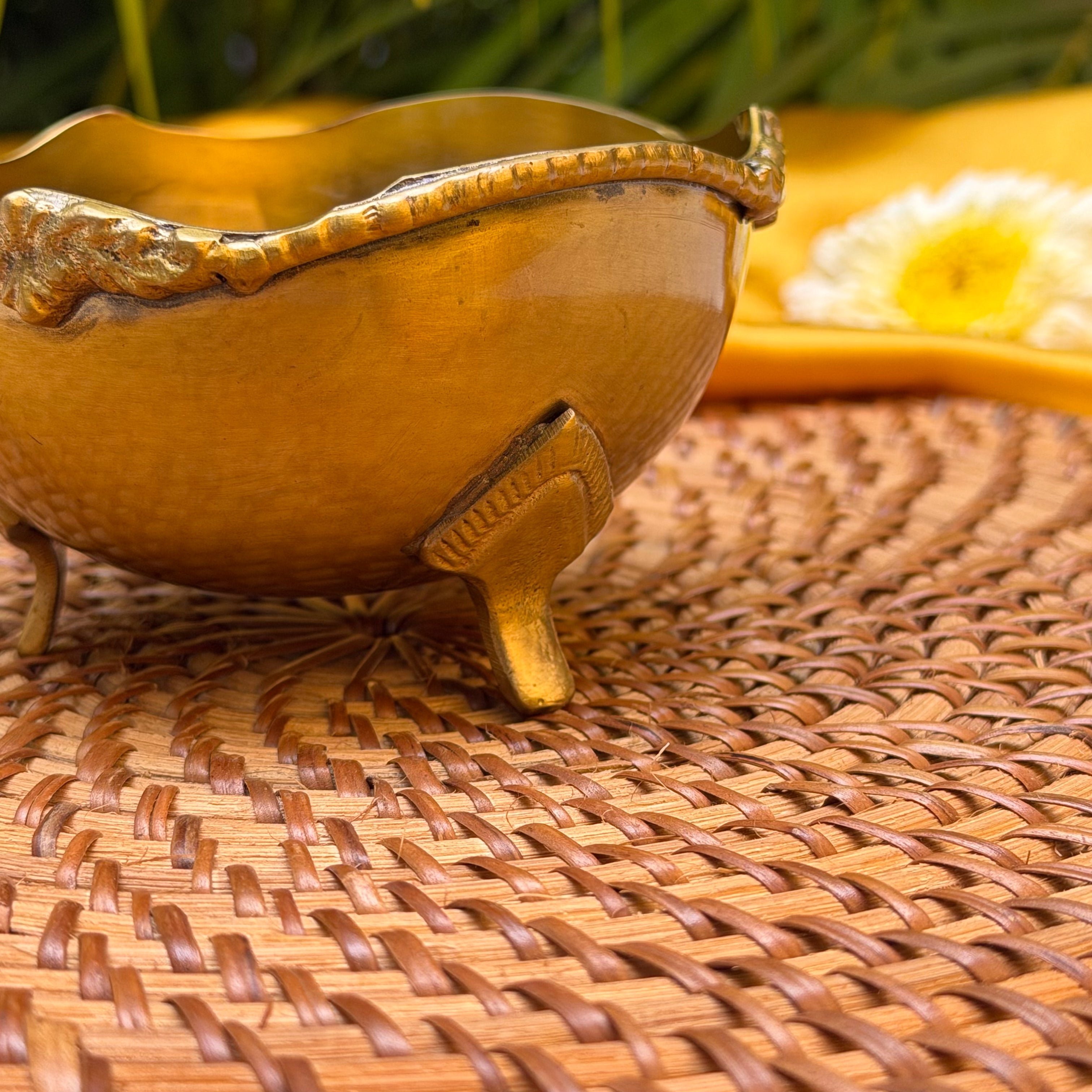 Ambi Pure Brass  Heritage Nut Bowl - Luxury Edit