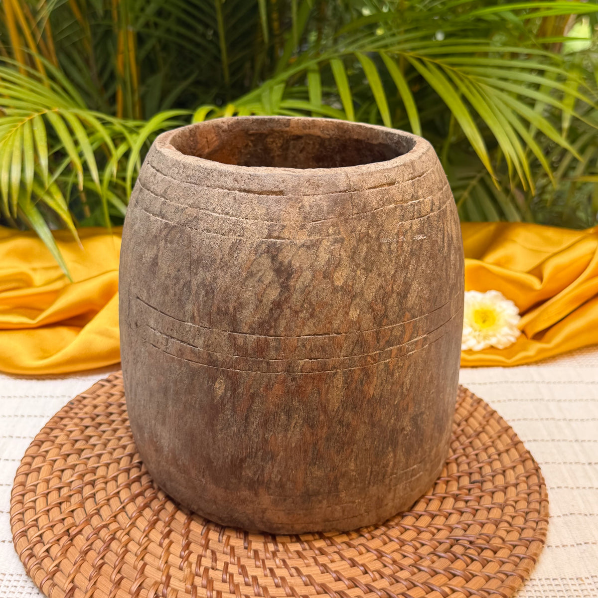 Unique Vintage Masala Daani Decor Wooden Planter Box
