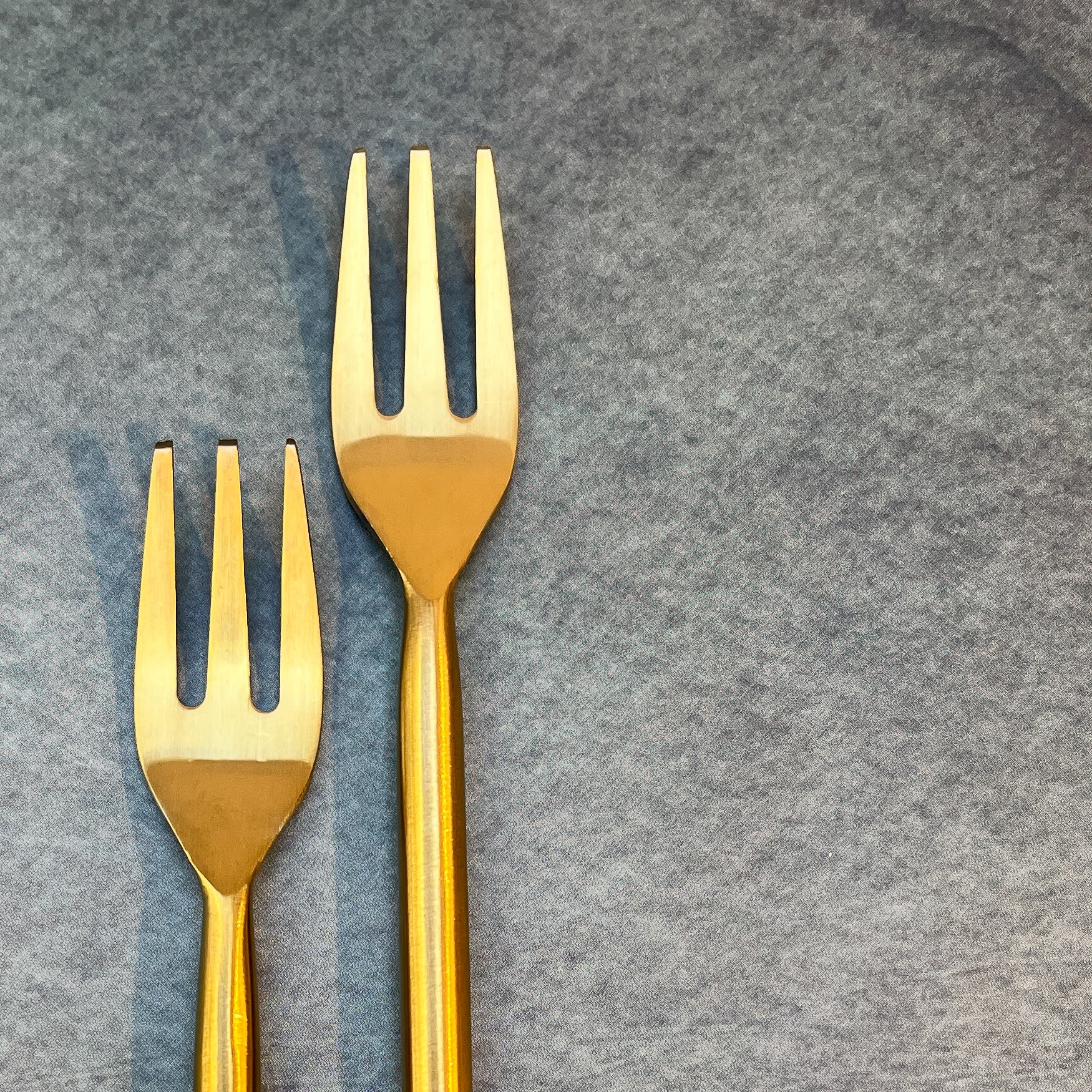 AMBI Pure Brass Fork Set (Set of 2)