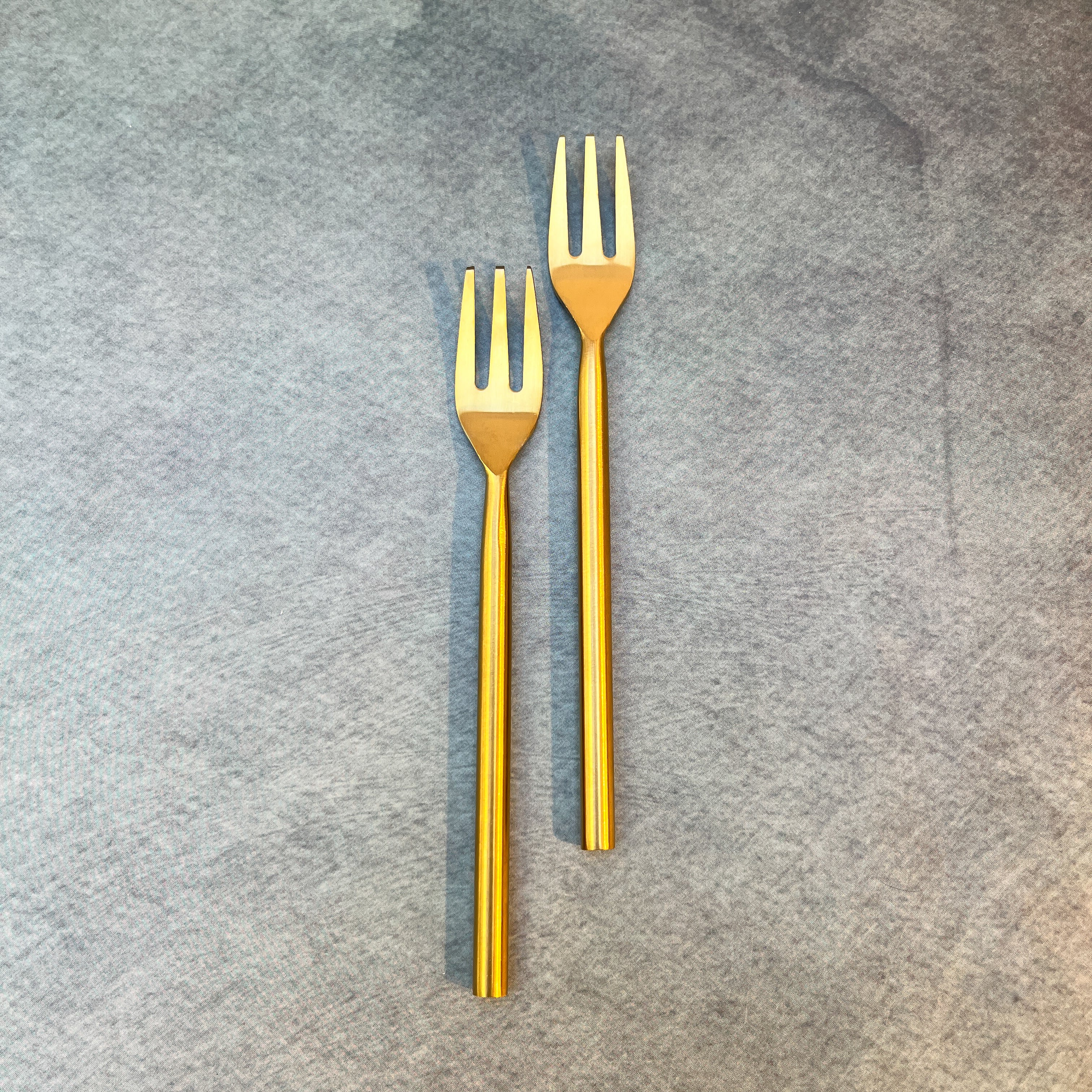 AMBI Pure Brass Fork Set (Set of 2)