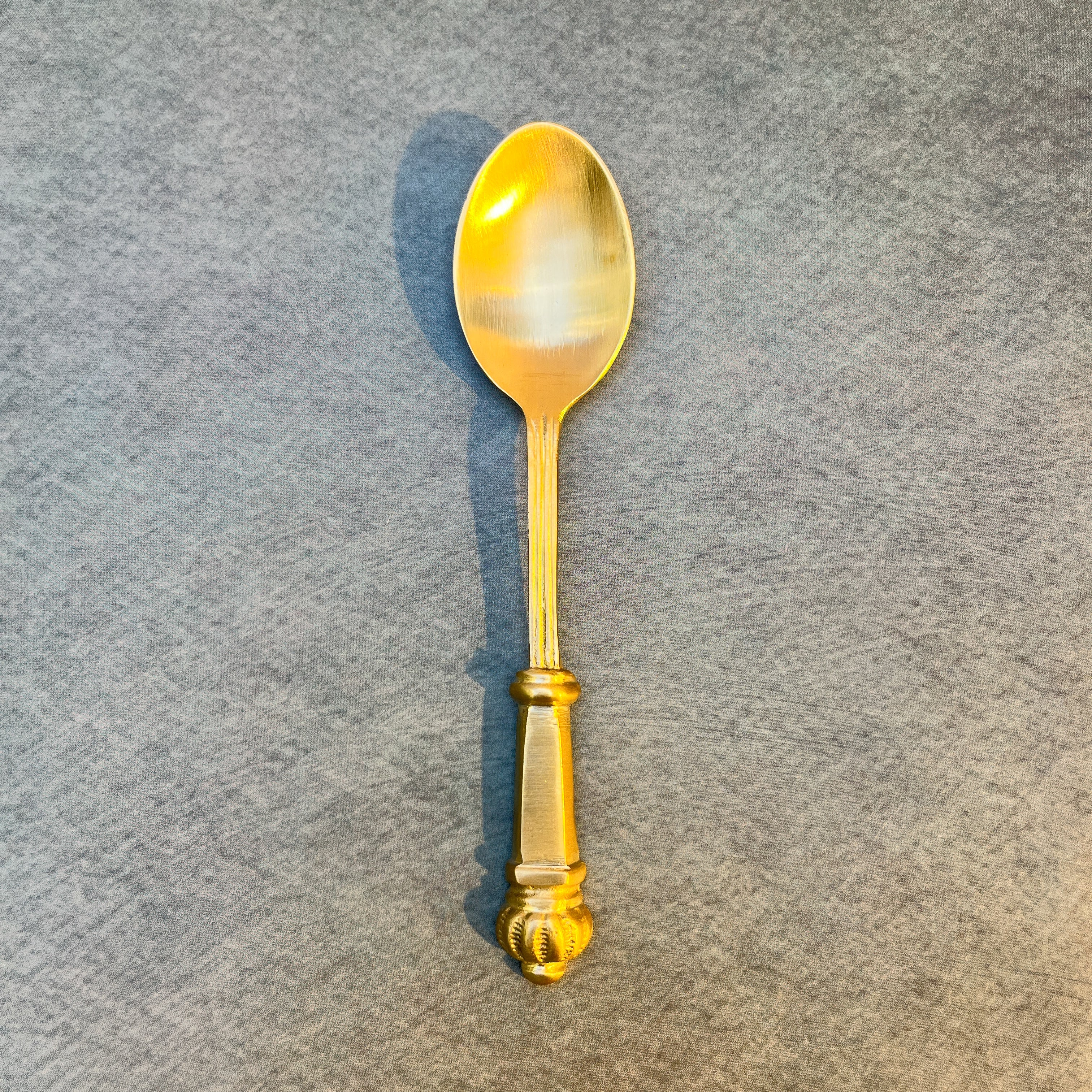 AMBI Exquisite Brass Tea / Coffee Spoon Set of 2