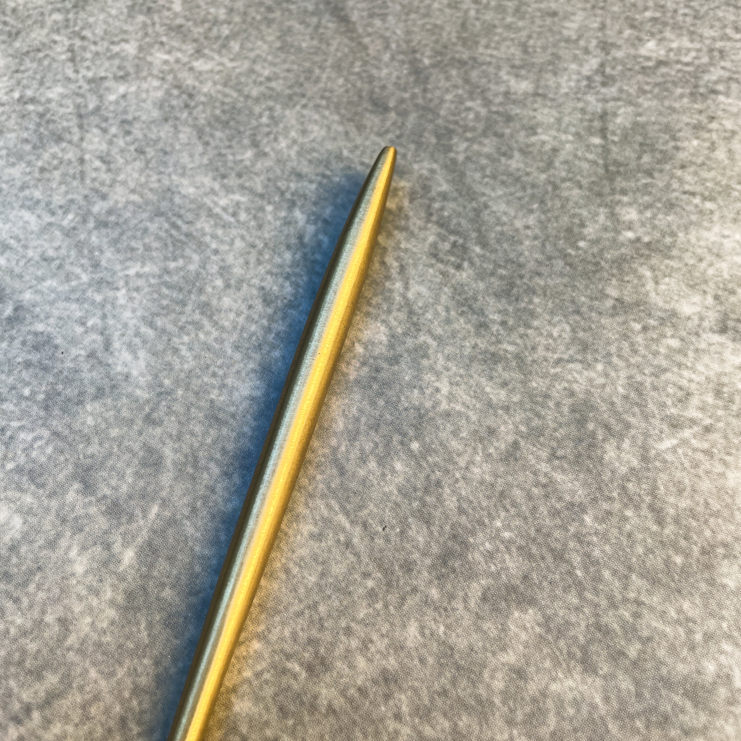 AMBI Pure Brass Dinner Knife – Smooth Satin Finish