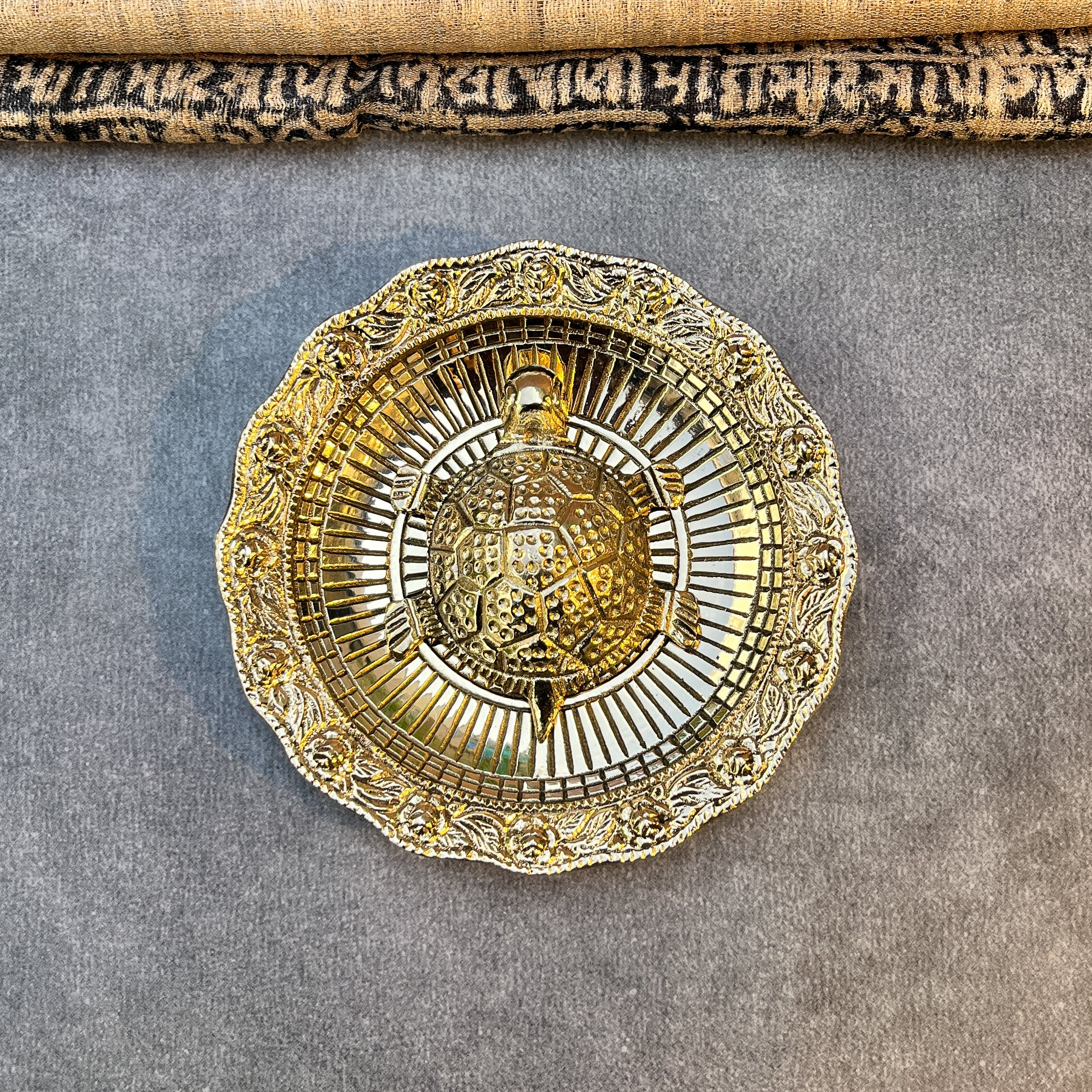 Ambi Pure Brass Tortoise/Turtle for Good Vibes , Vastu & Feng Shui