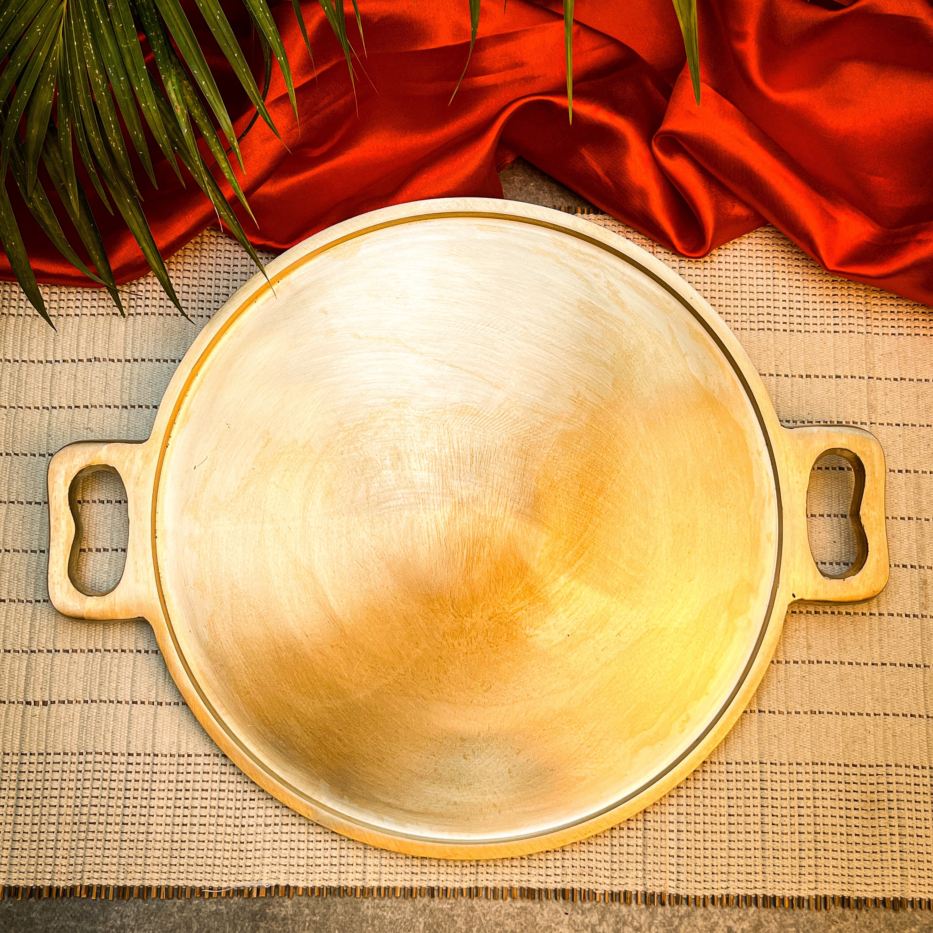Kansa Dosa Tawa – Traditional Bronze Cookware for Crisp Dosa & Chapati