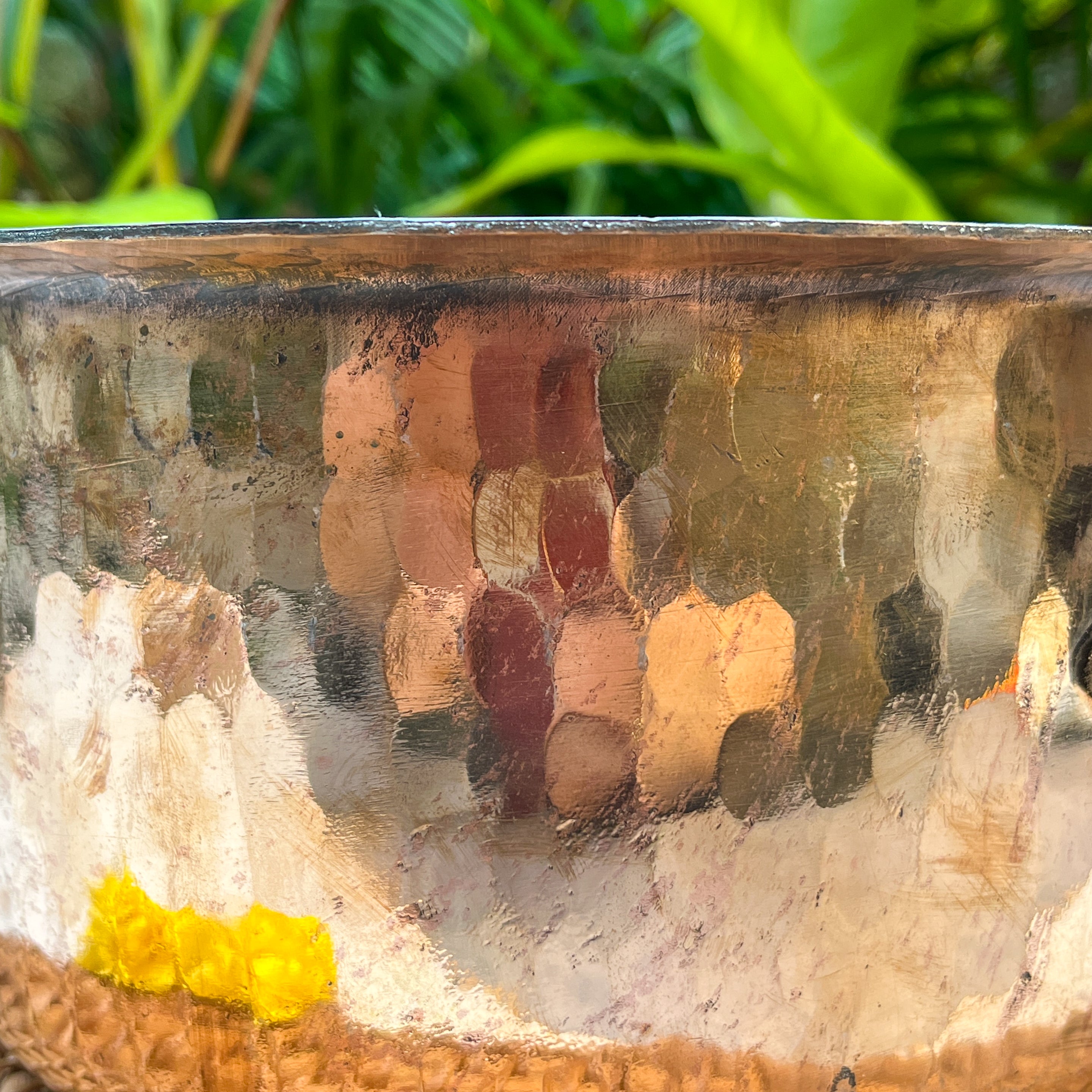 Beautiful Pure Copper Traditional Patila - Plain Design -  2.5 L