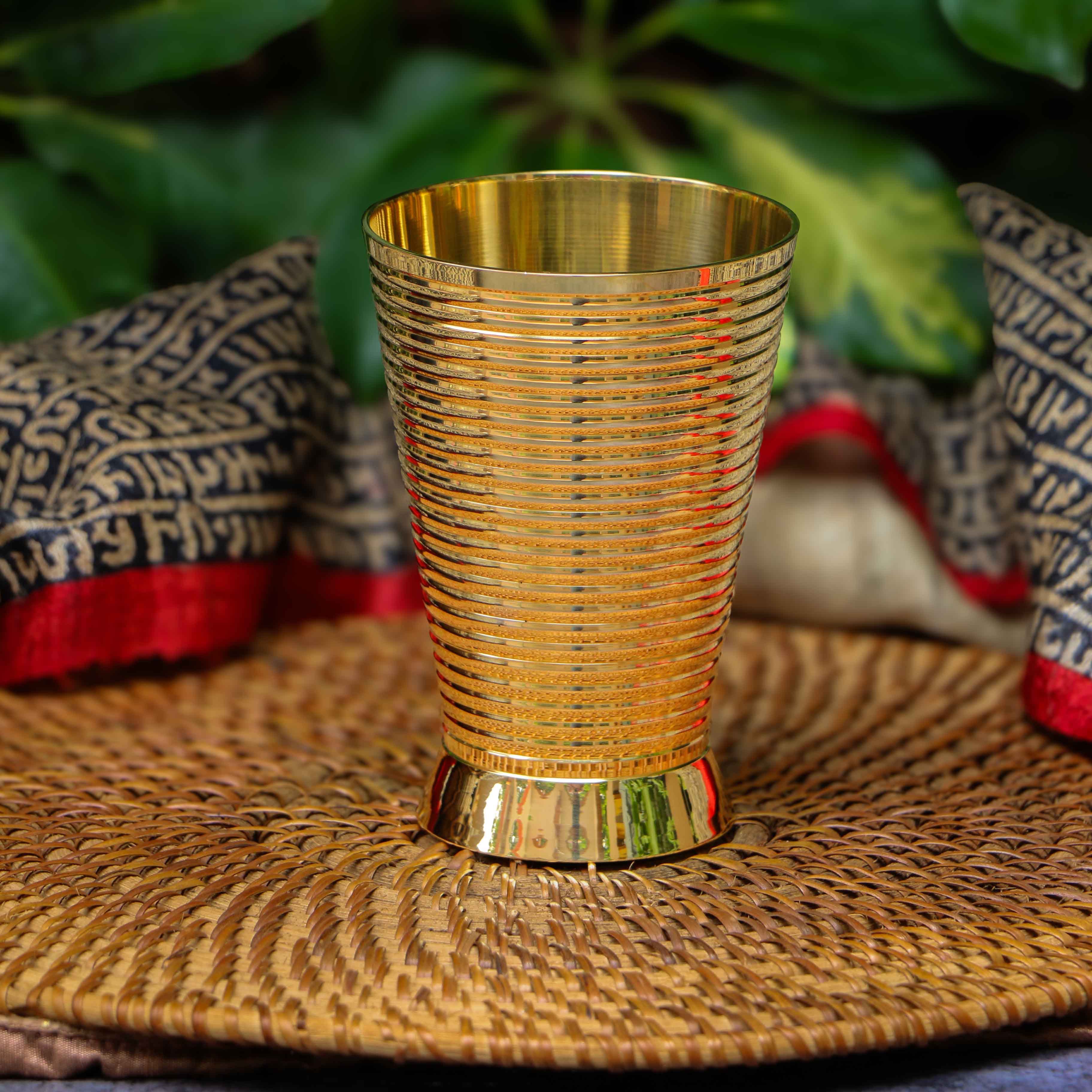 Ambi Pure Brass Designer Glass