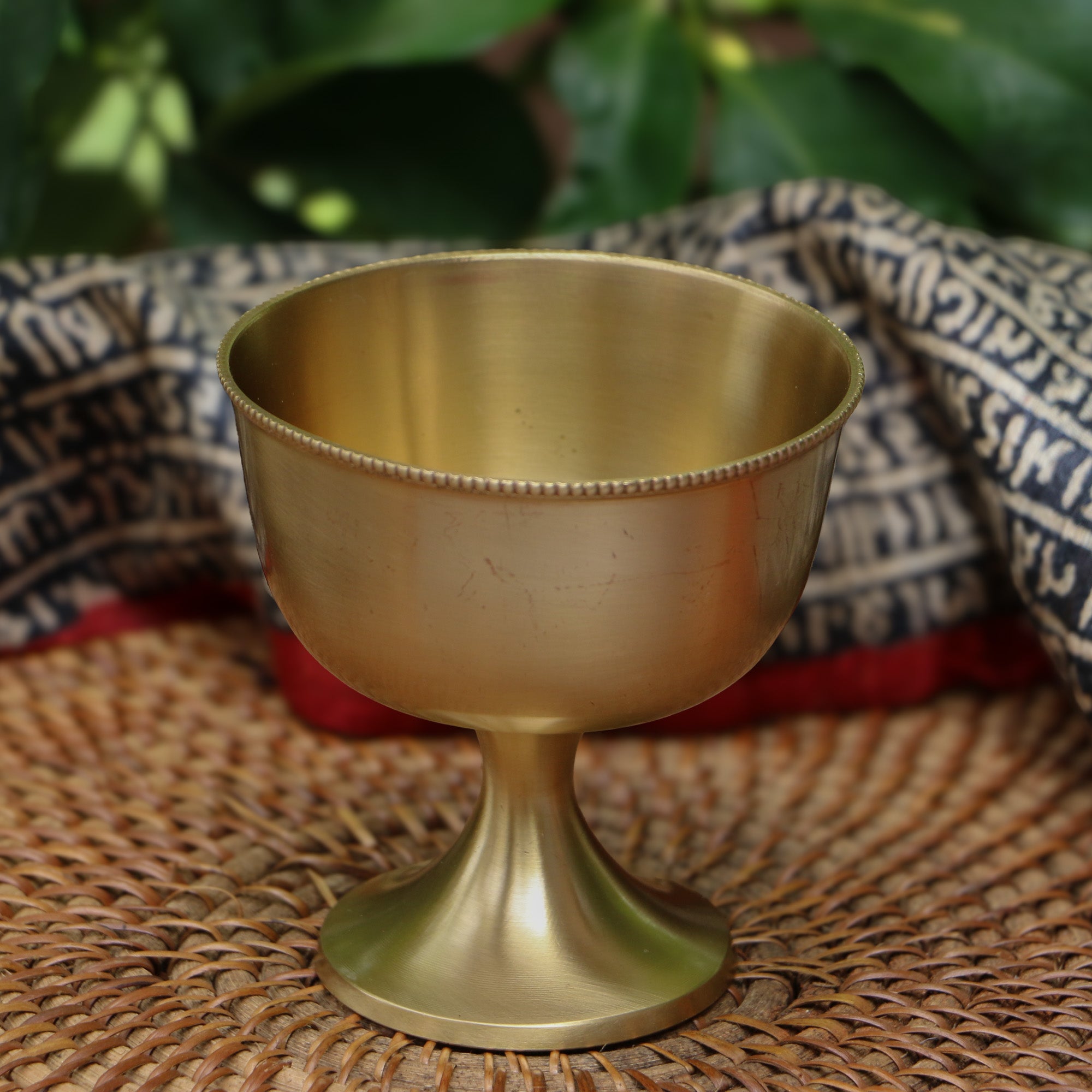 Ambi Pure Brass Dessert Bowl Large