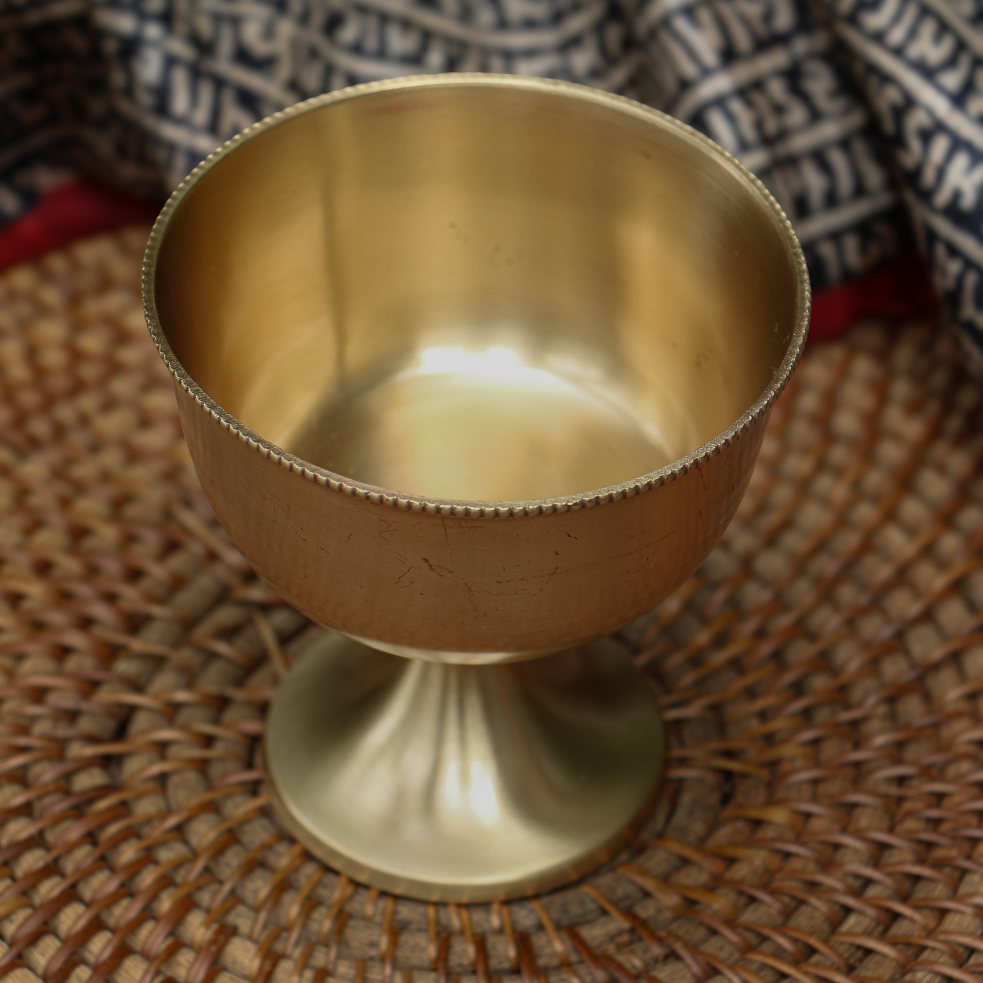 Ambi Pure Brass Dessert Bowl Large