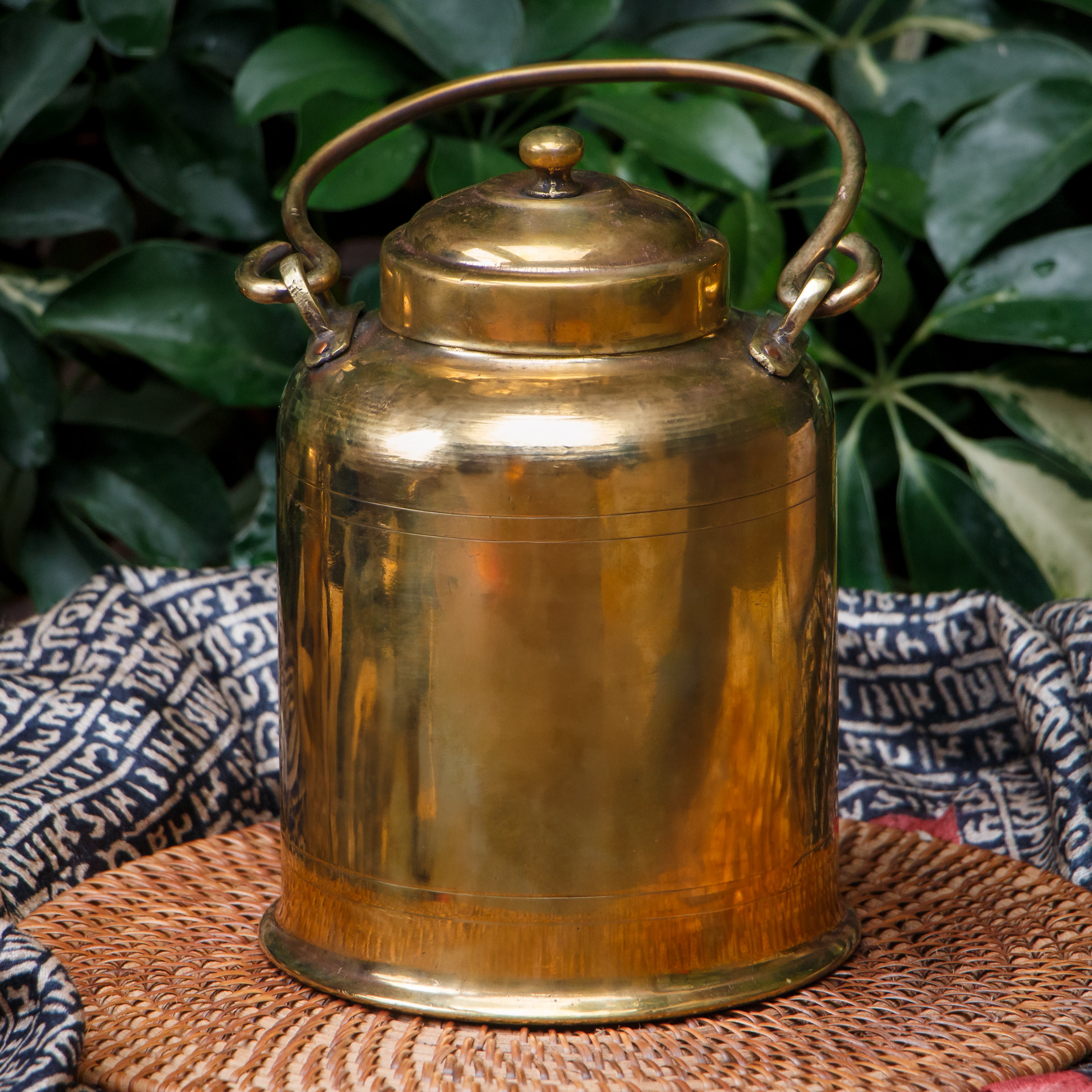 Ambi Vintage Brass Bharani / Bharani Storage Box