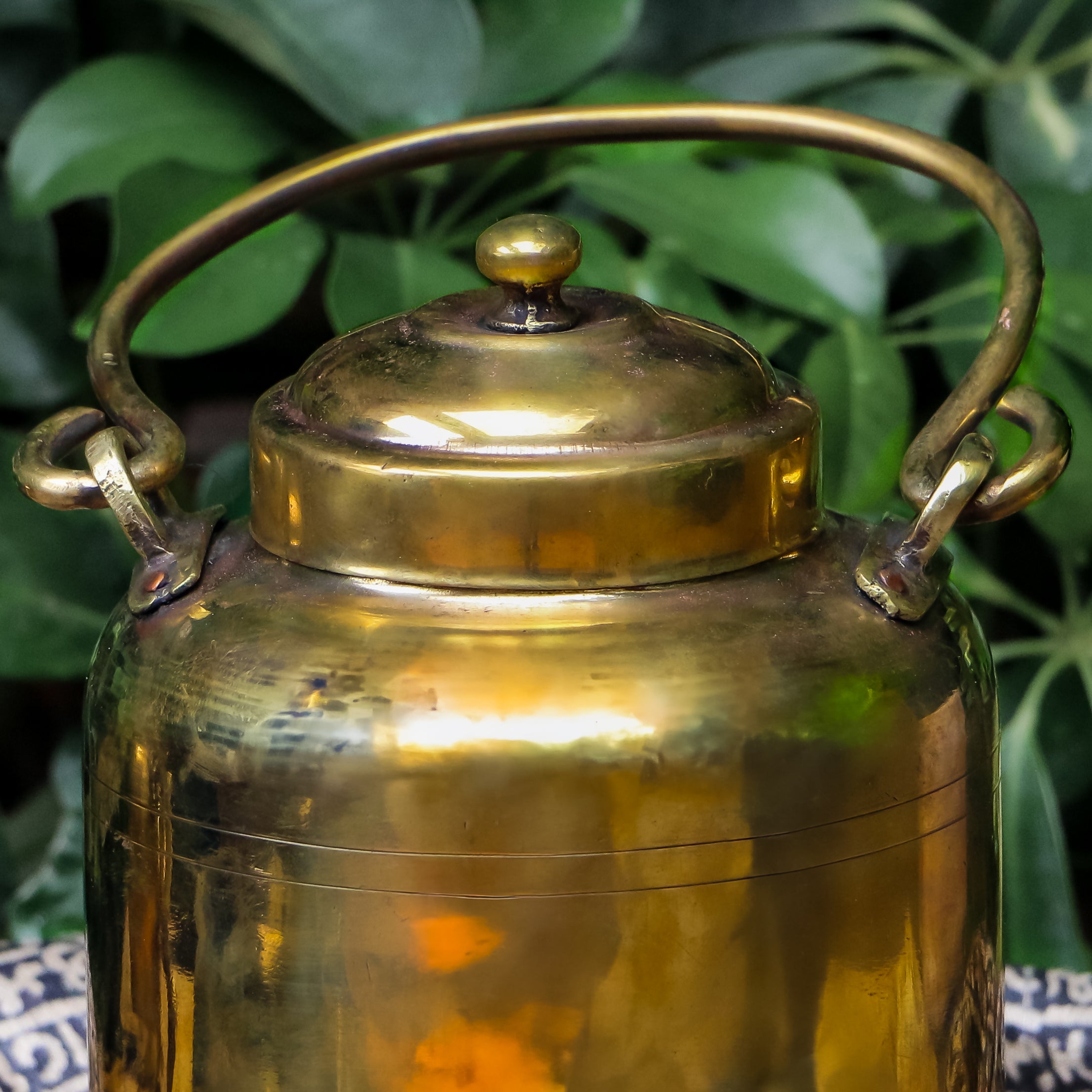 Ambi Vintage Brass Bharani / Bharani Storage Box