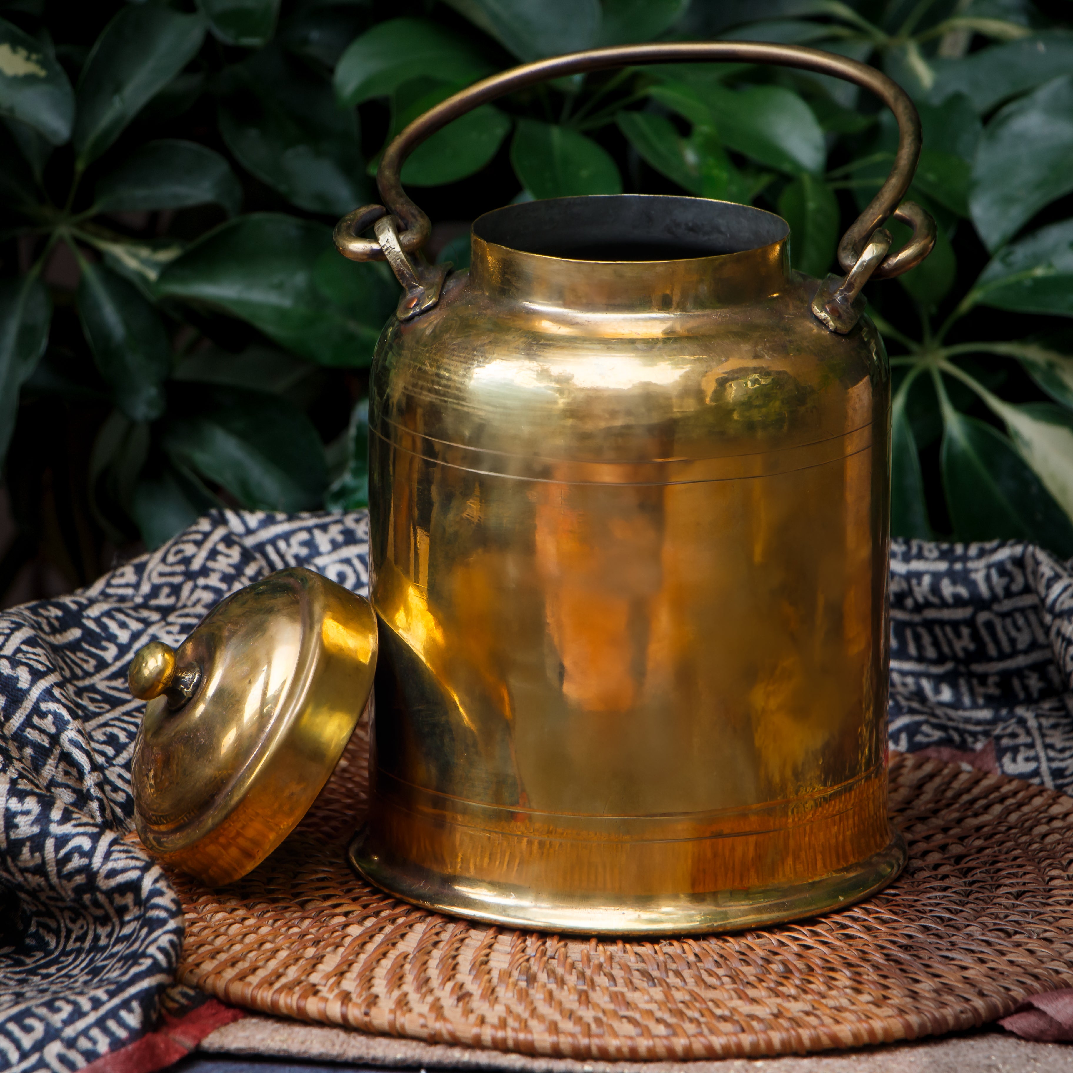 Ambi Vintage Brass Bharani / Bharani Storage Box