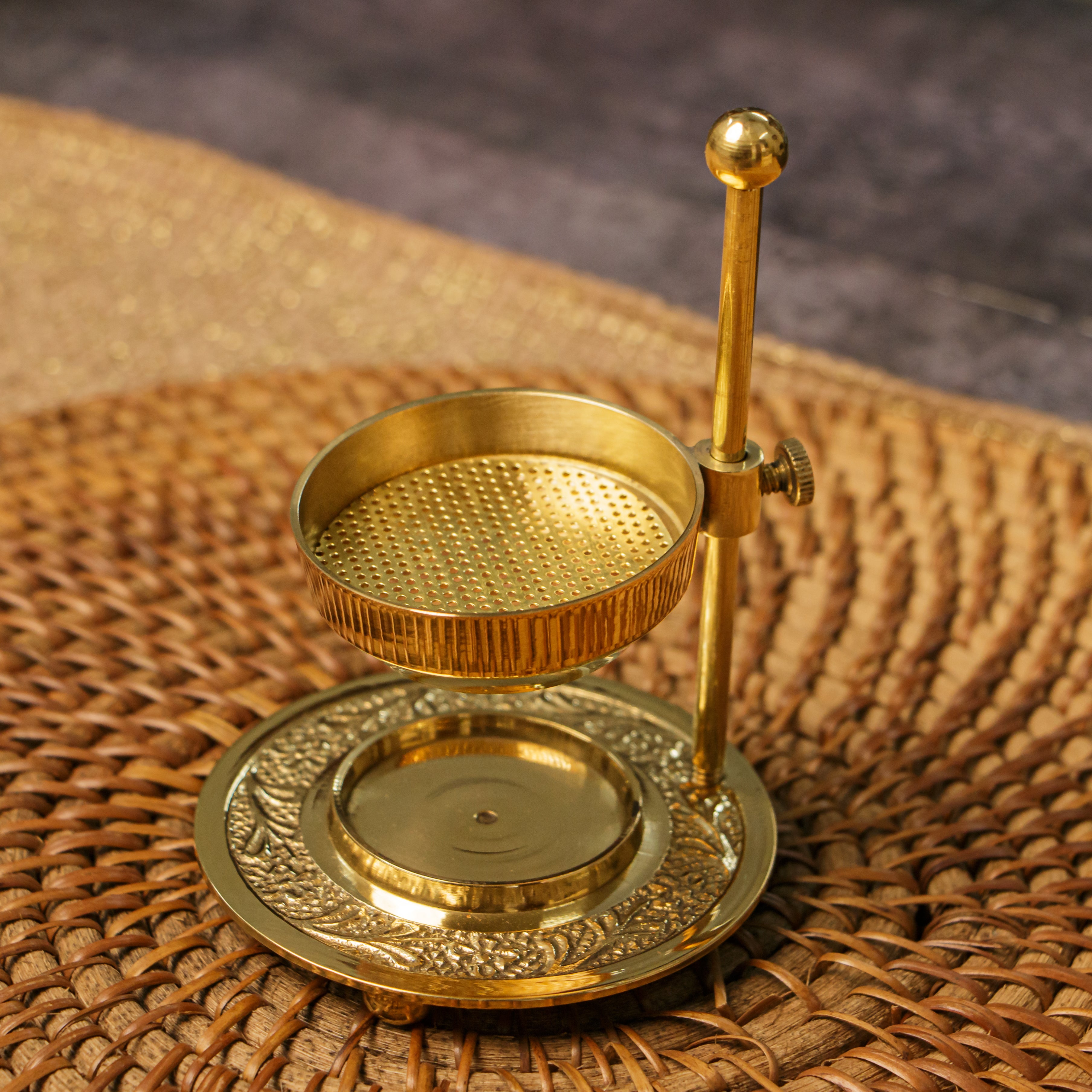 Ambi Pure Brass Kapoor / Incense Burner - Small