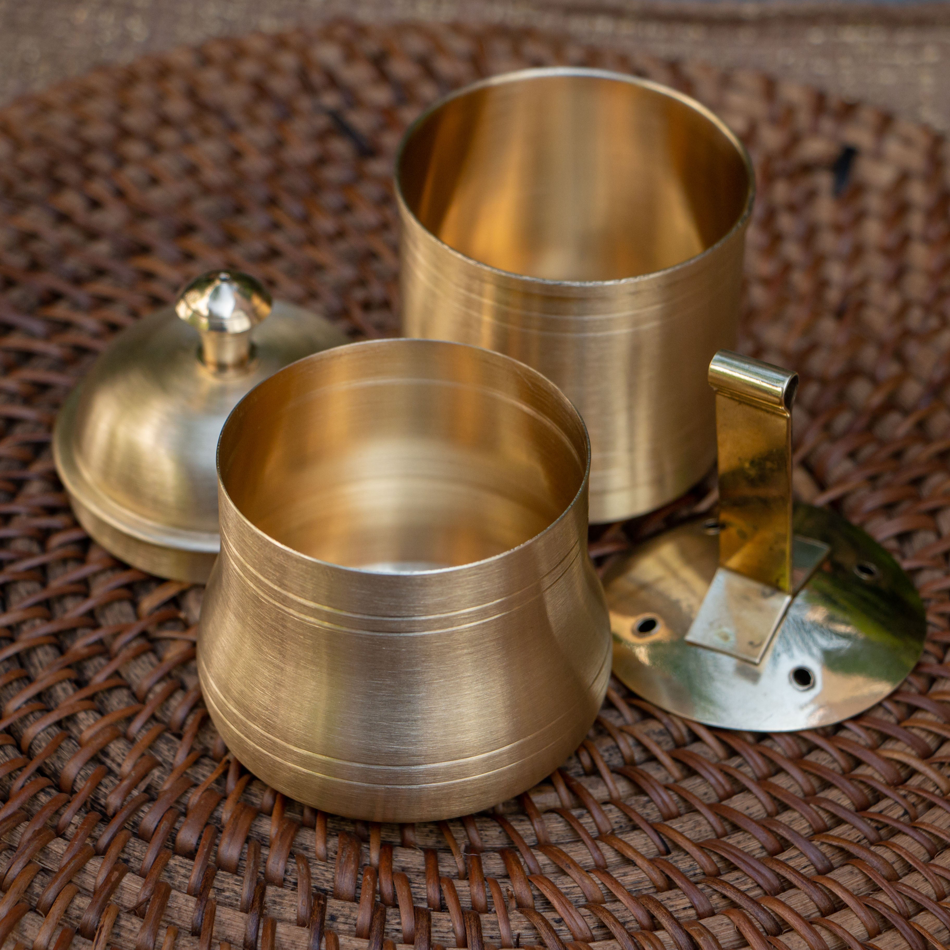 Ambi 100% Pure Brass Coffee Filter