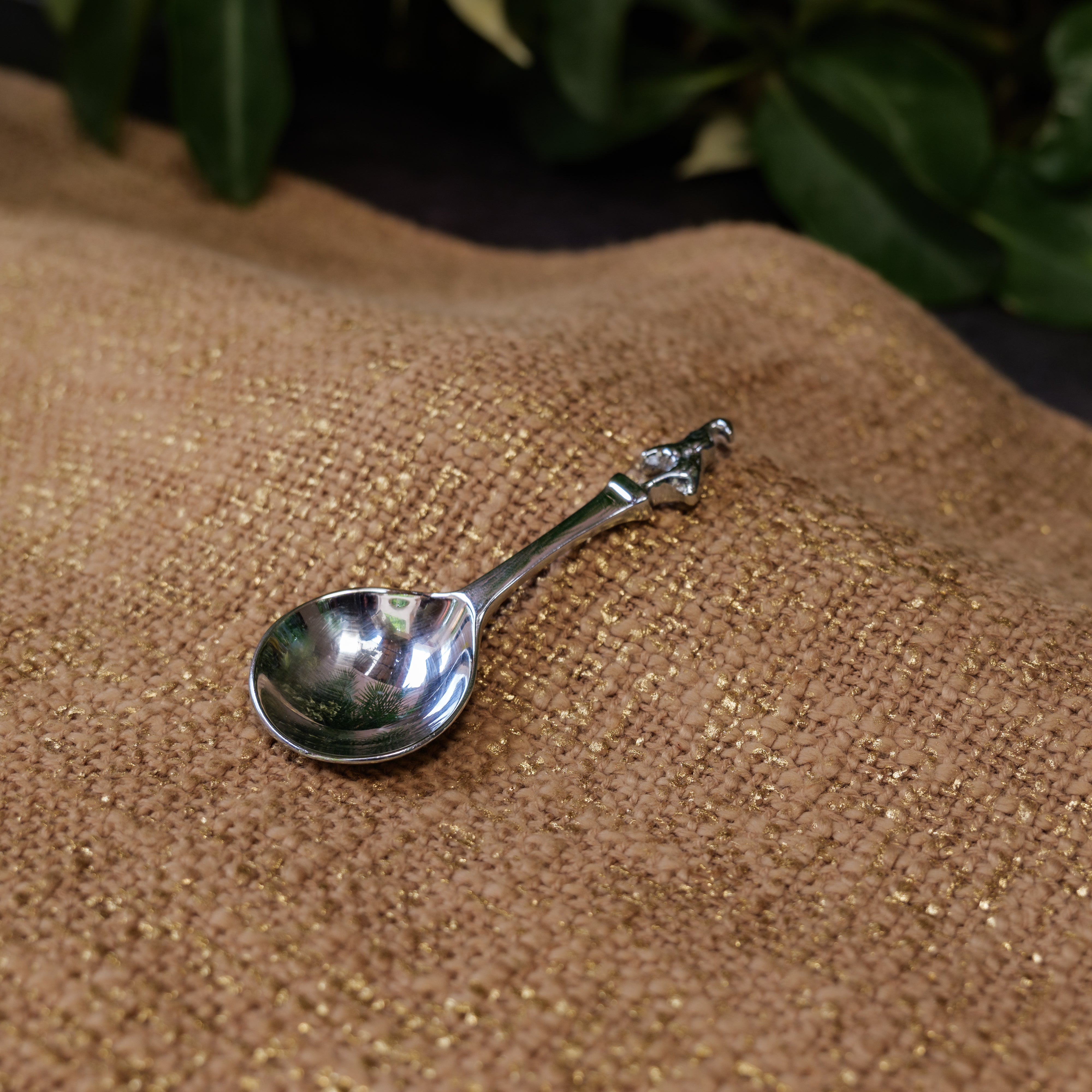 Tea and Coffee Spoon Set - Small - Silver Finish