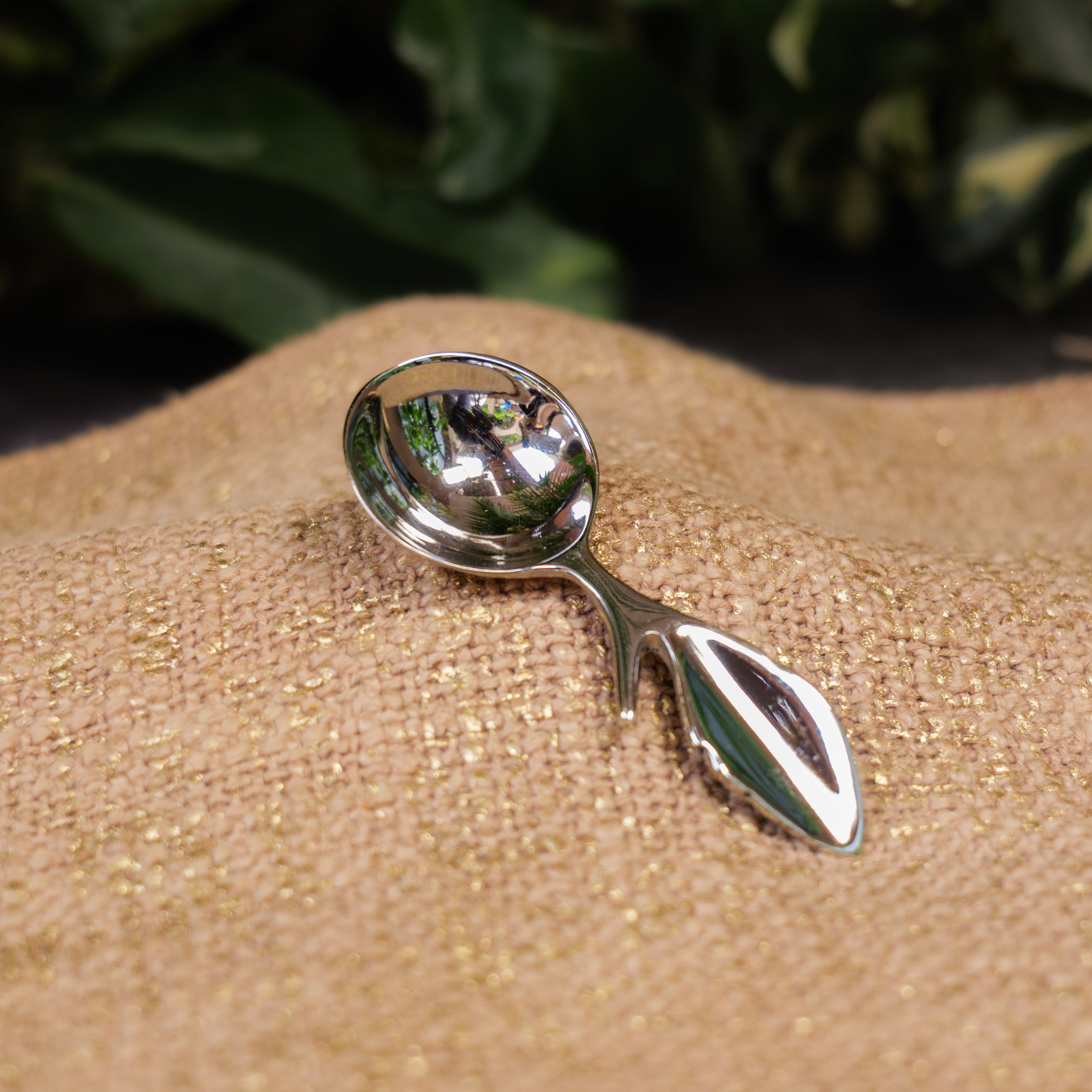 Tea and Coffee Spoon Set - Small - Silver Finish