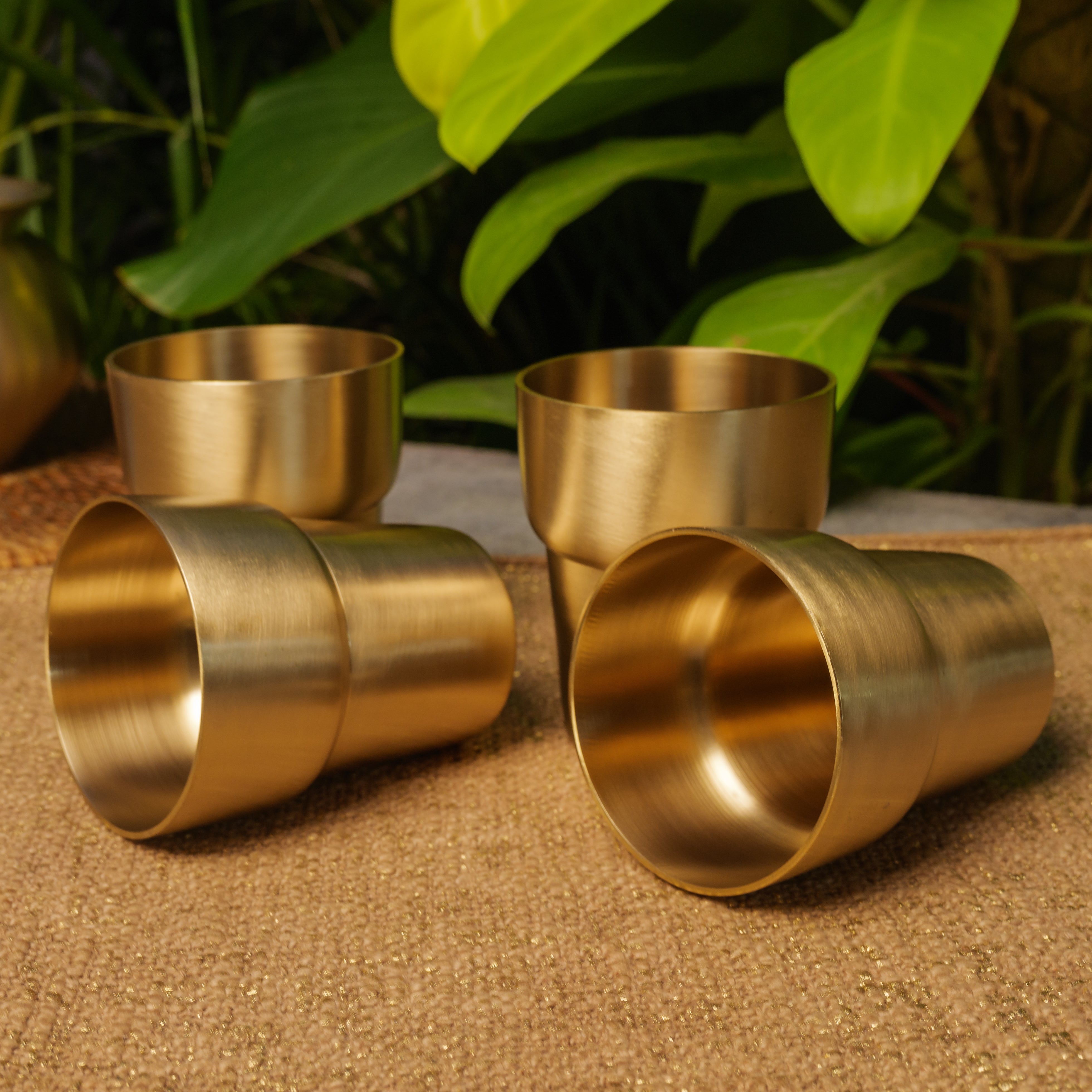 Ambi Pure Brass Designer Modern Glass