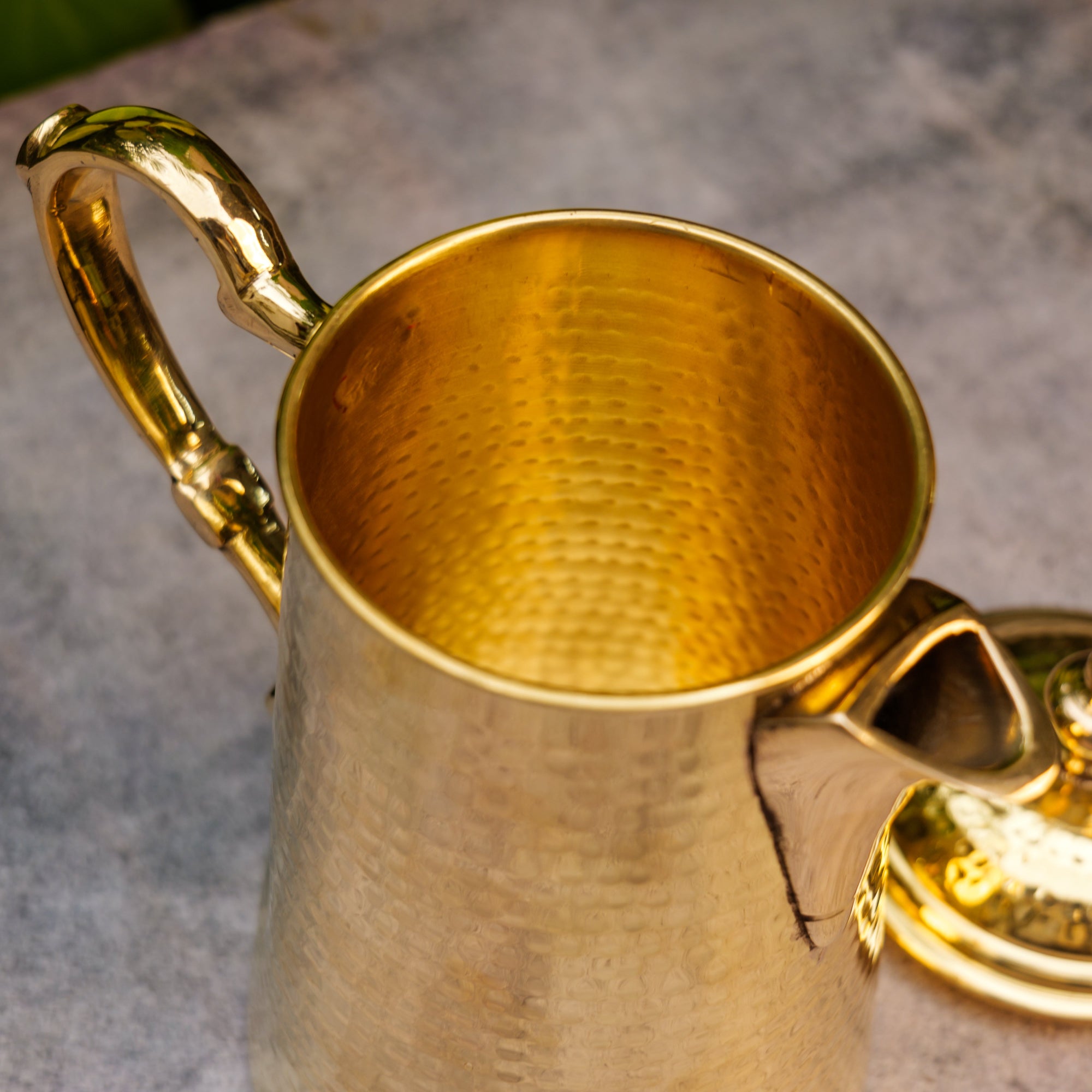 Beautiful Pure Brass Water Jug - 1.8 L