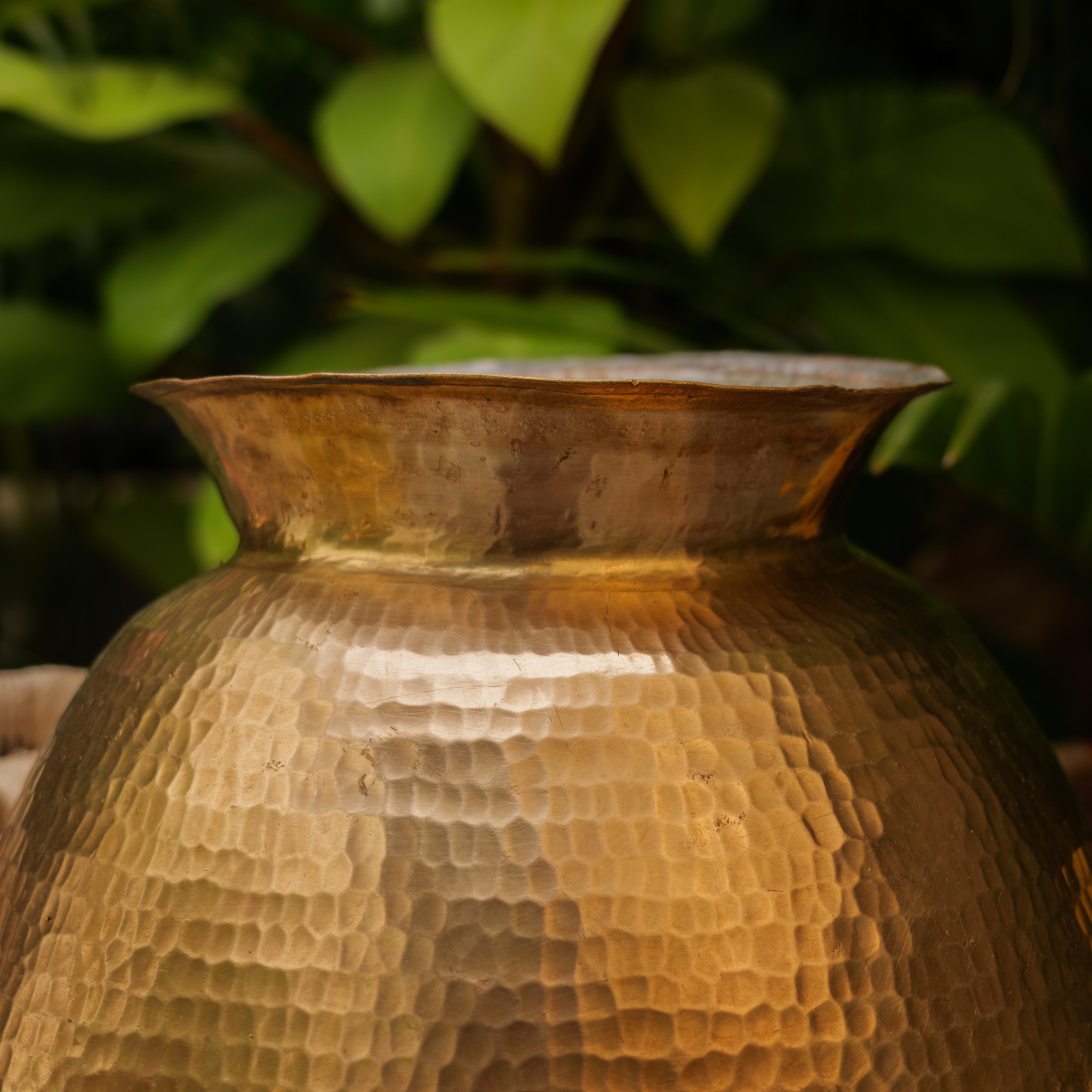 Vintage Brass Water Pot (Mataka) / Planter / Vase- Rare Conical Shaped