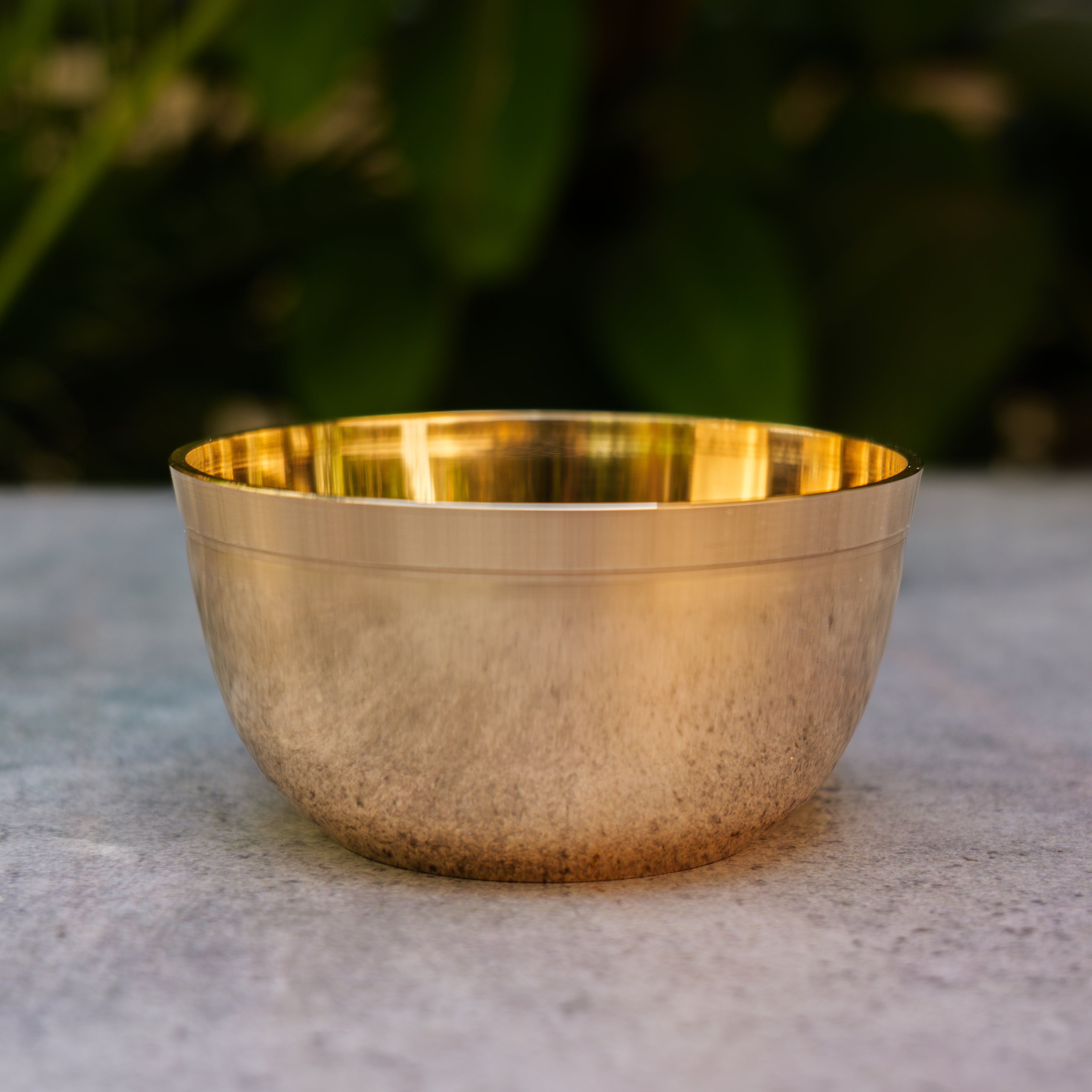 AMBI Pure Kansa Small Katori / Bowl - 4 inches diameter 175 g - Polished Finish