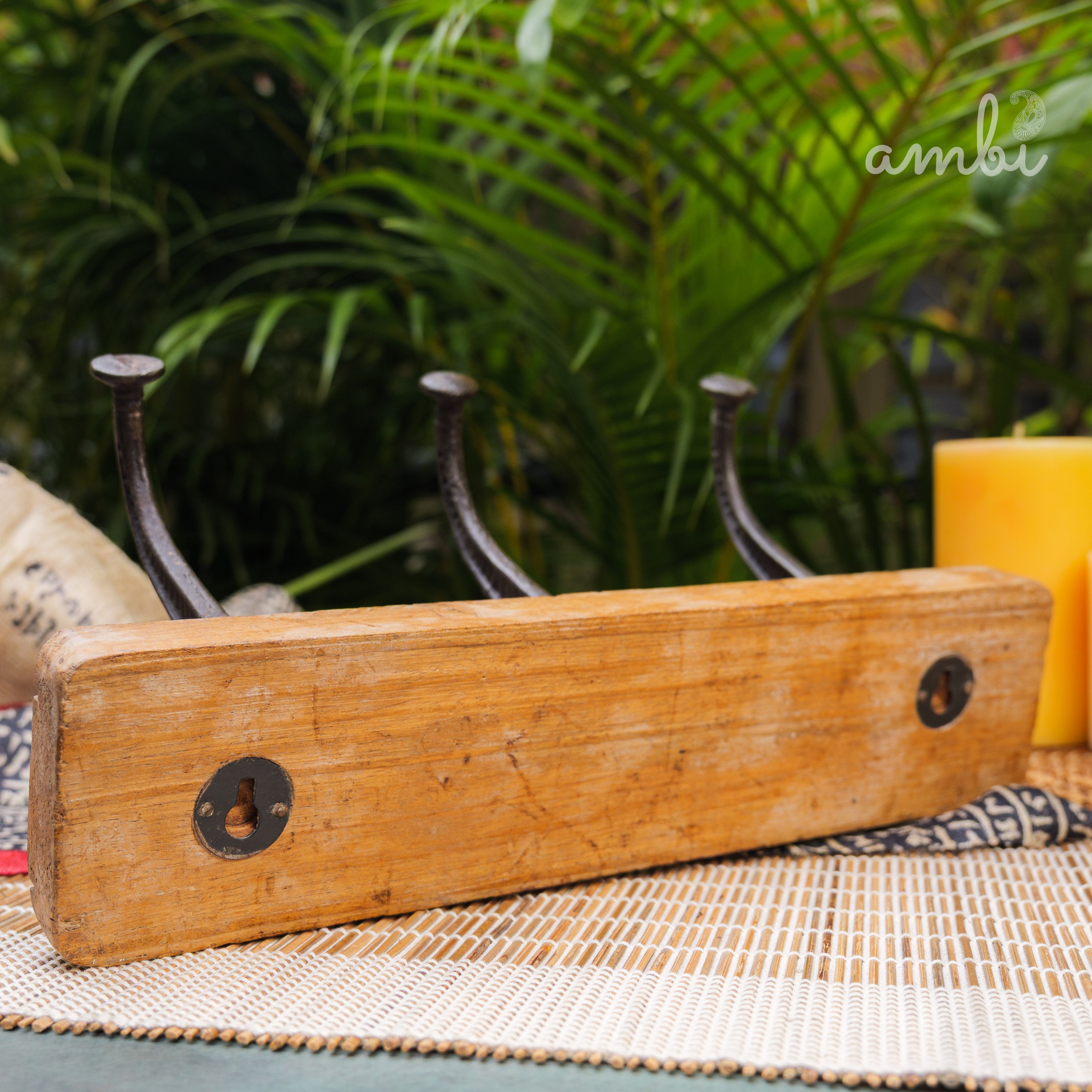 Ambi Vintage Style Wall Coat Hooks for Hanging