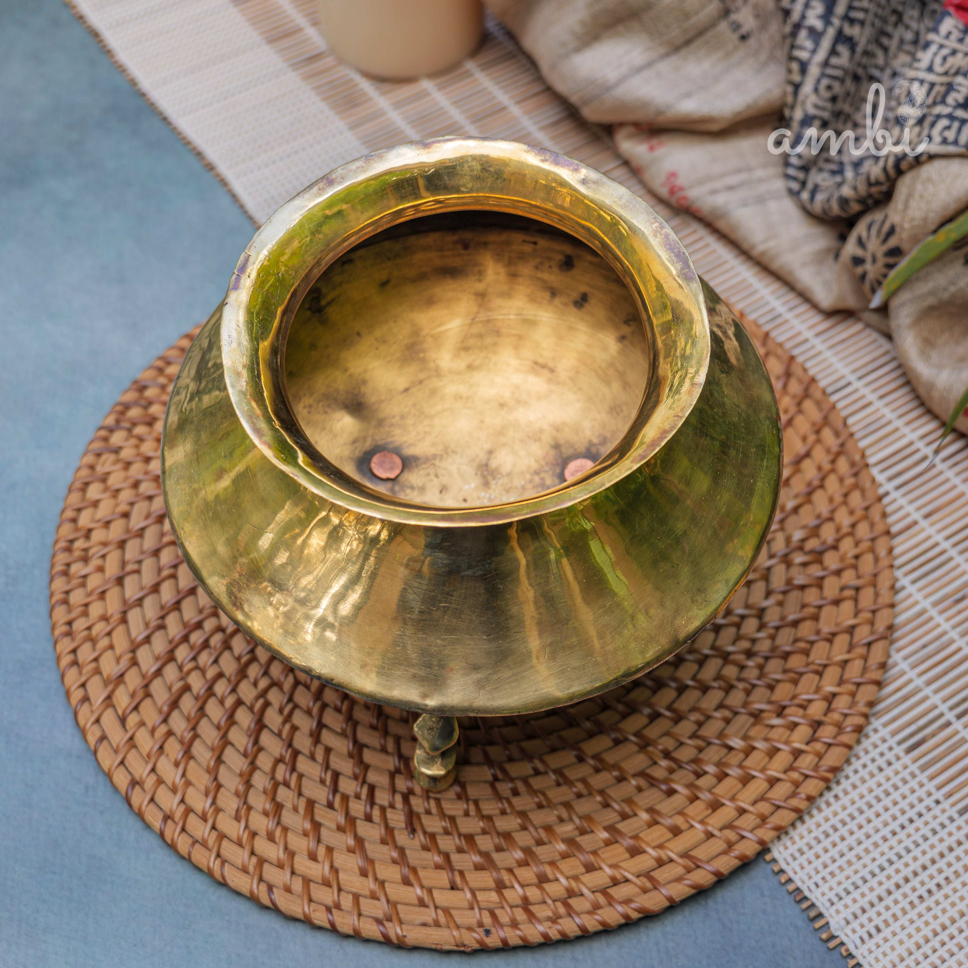 Vintage Water Mataka with Legs - Planter / Vase