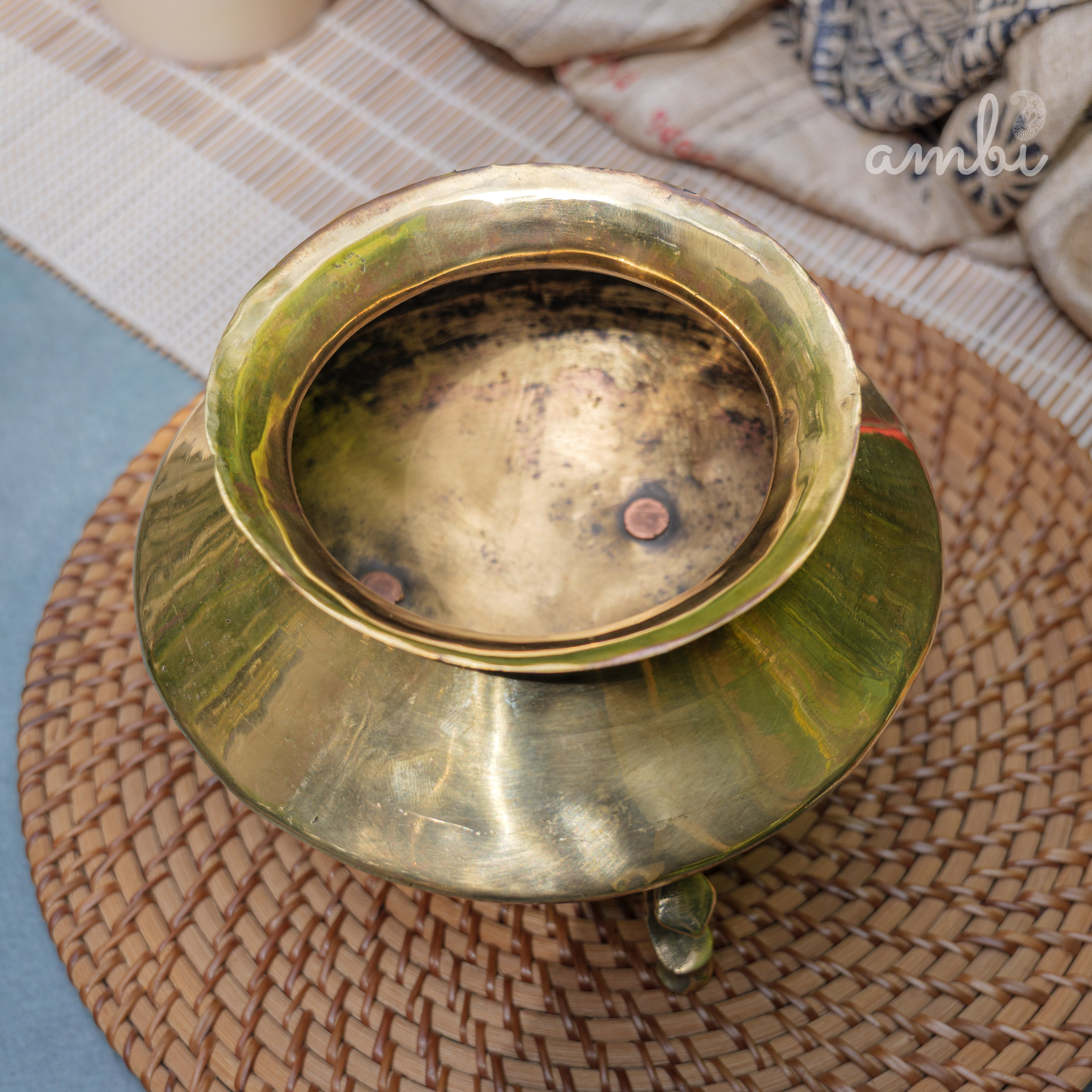 Vintage Water Mataka with Legs - Planter / Vase