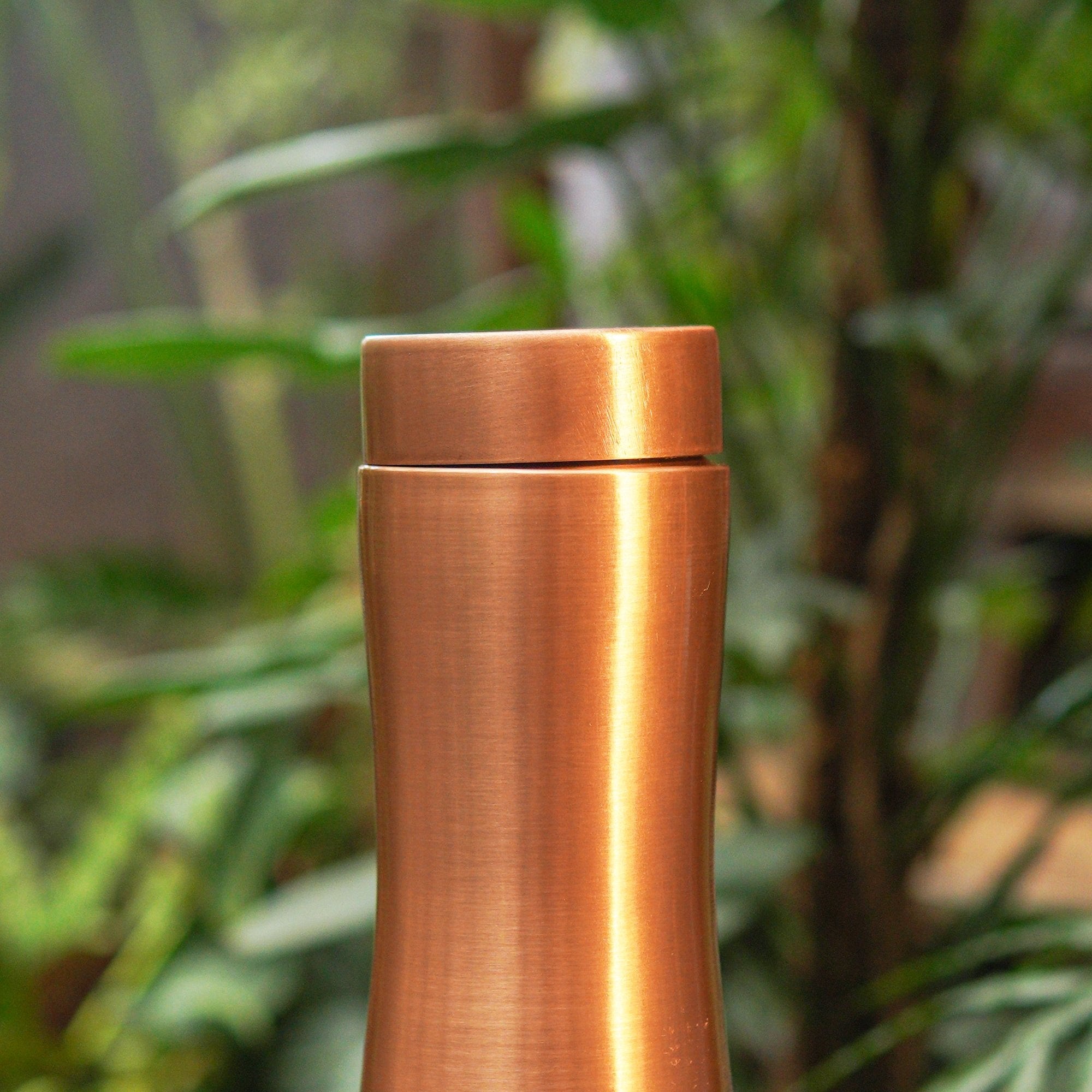 Classic Curved Copper Water Bottle -  950 ML