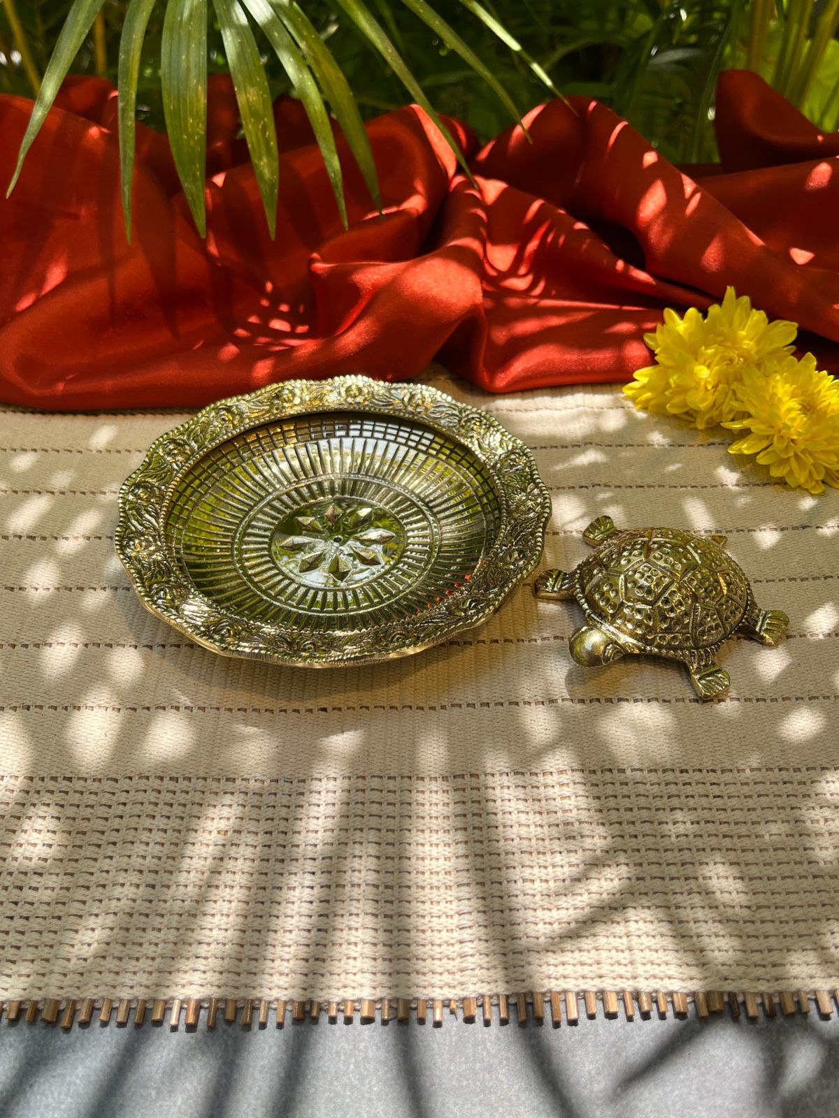 Ambi Pure Brass Tortoise/Turtle for Good Vibes , Vastu & Feng Shui