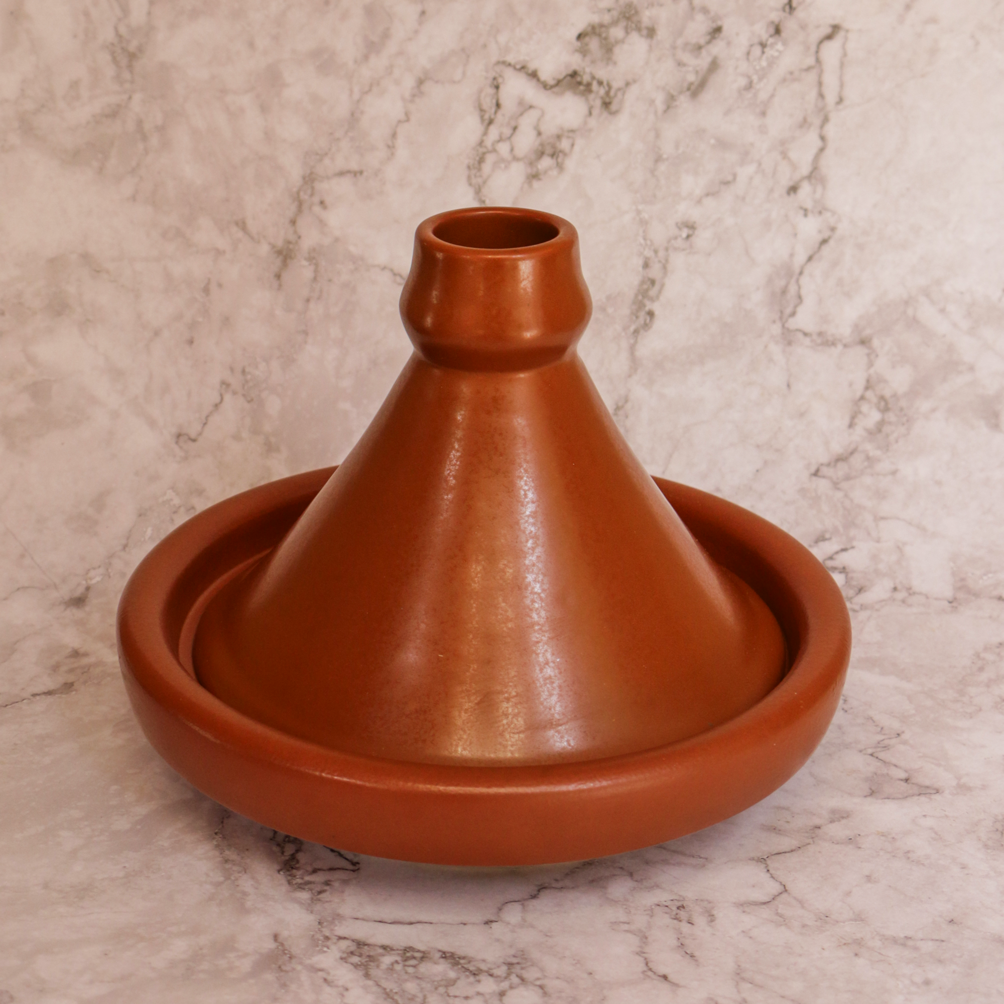 Ambi Handmade Clay Moroccon Tagine Pot Large 9 inch